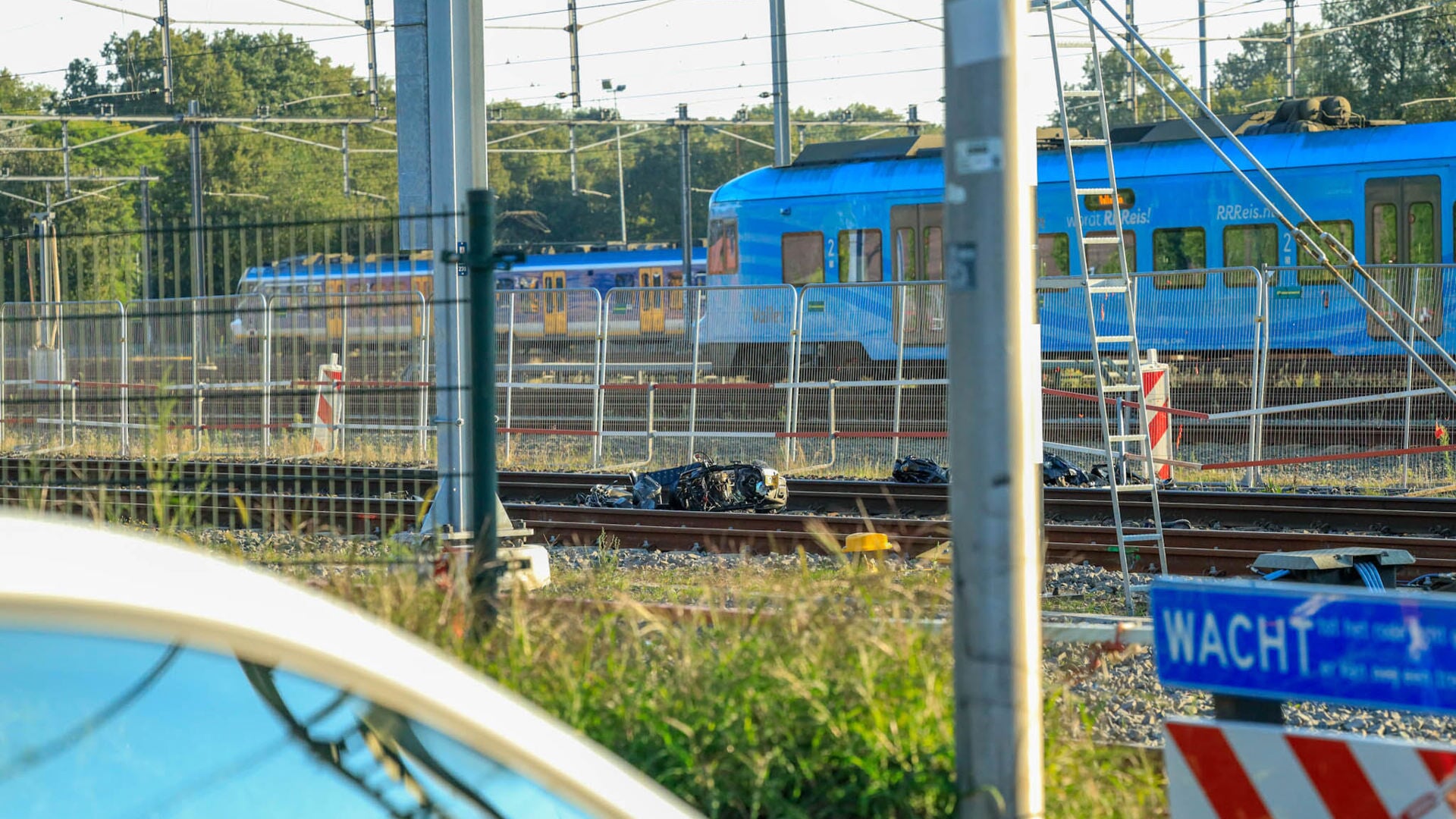 Ernstig ongeval met personentrein aan de Soesterweg in Amersfoort