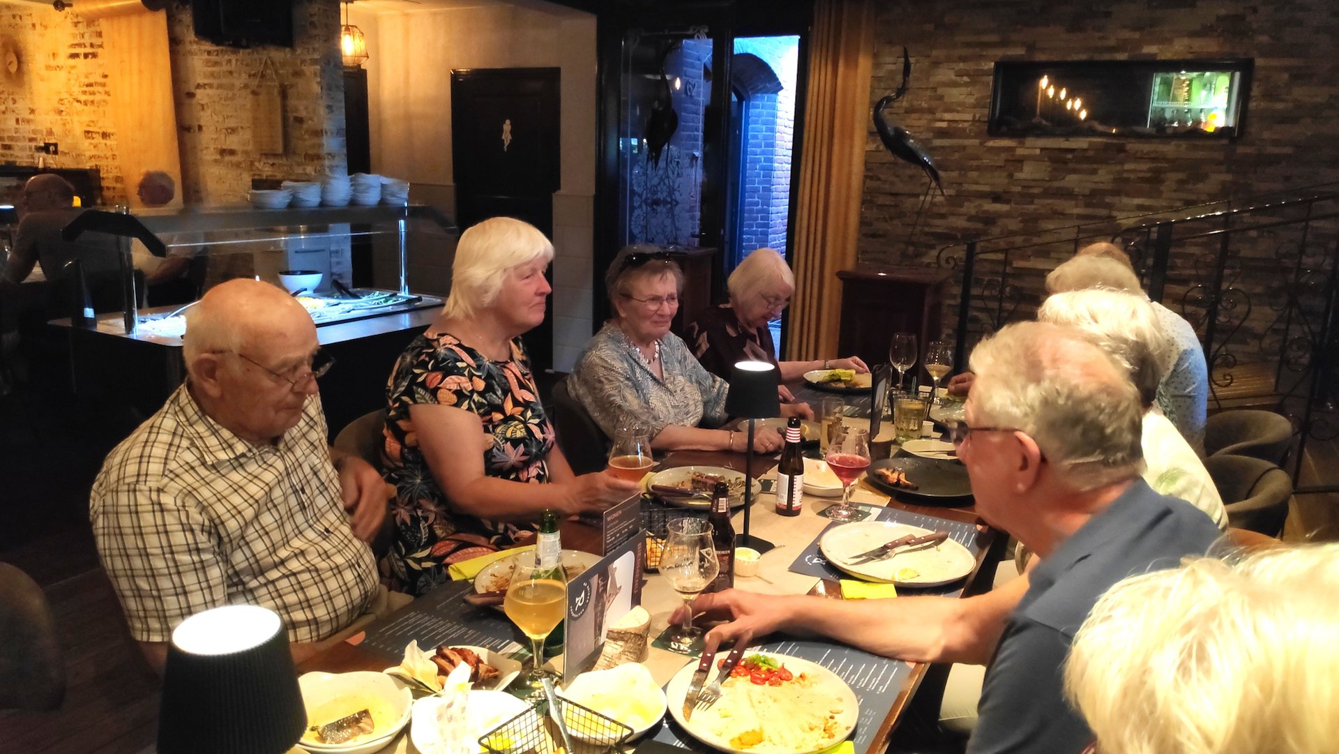 Samen uit eten met Senioren Lieshout