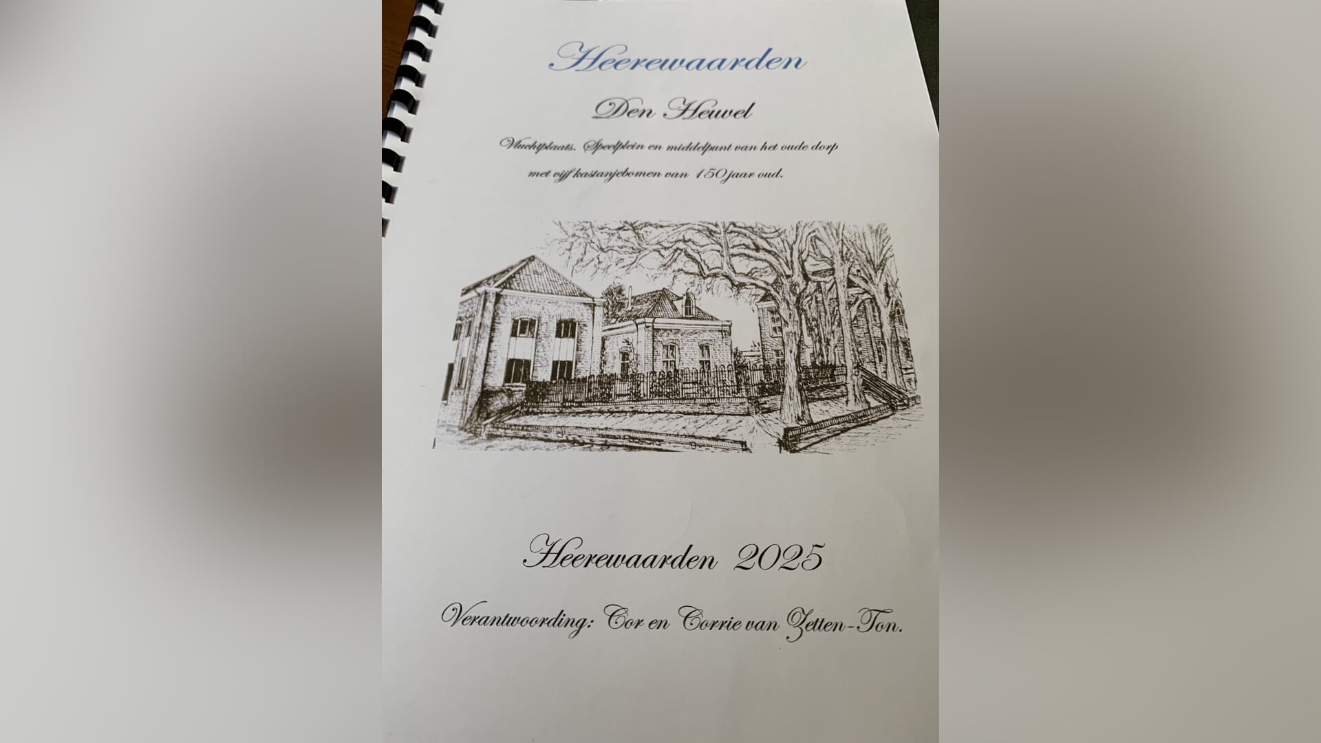 Boekje ‘Den Heuvel’ in Heerewaarden