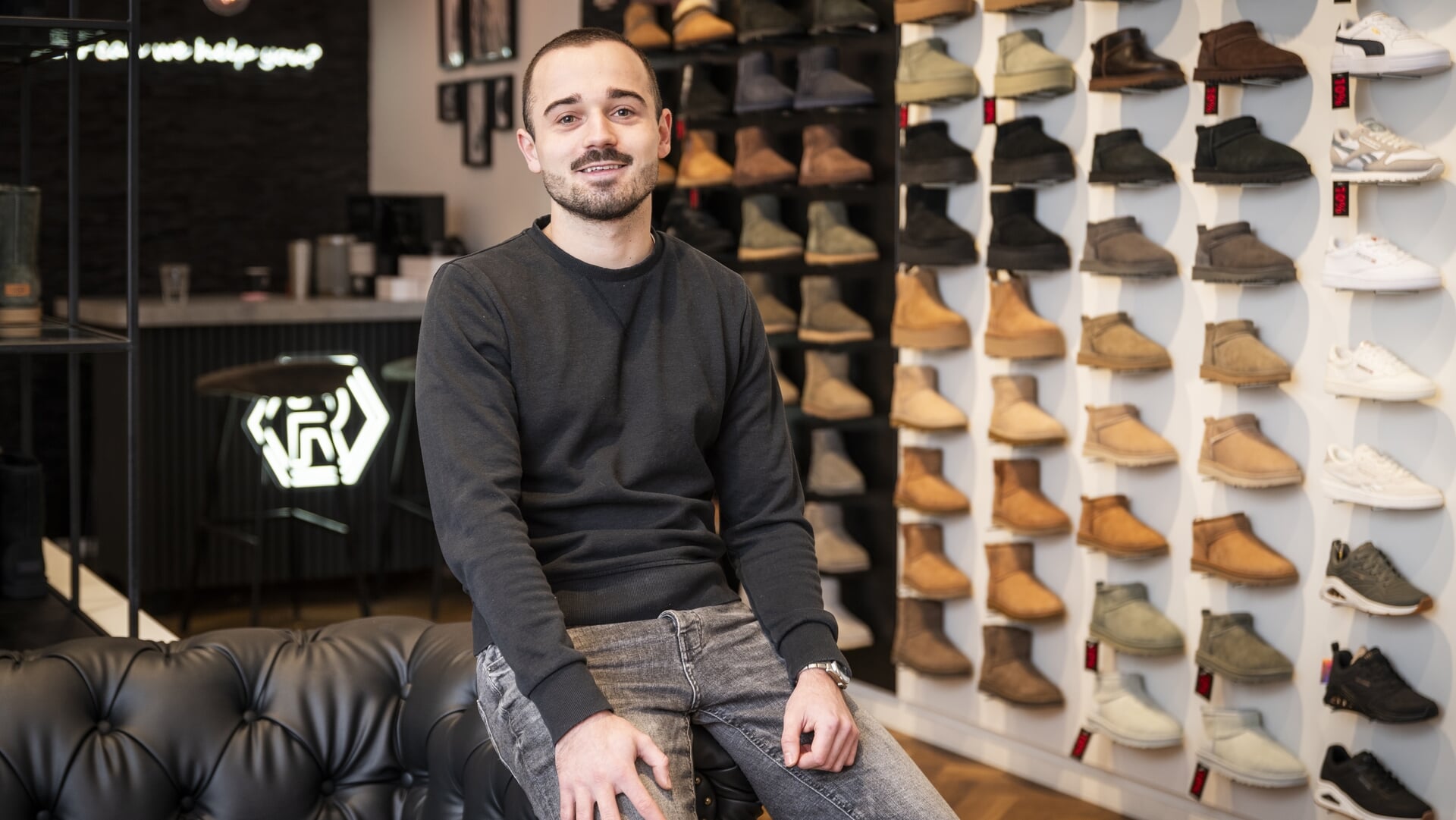 Swen heeft grote ambities met zijn winkel in Barneveld