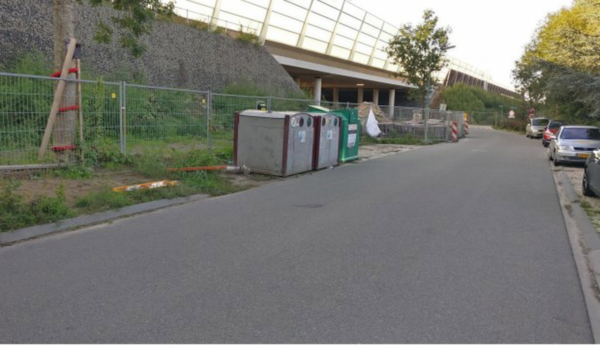 Plaatsing afvalcontainers in Hollandsche Rading discussiepunt