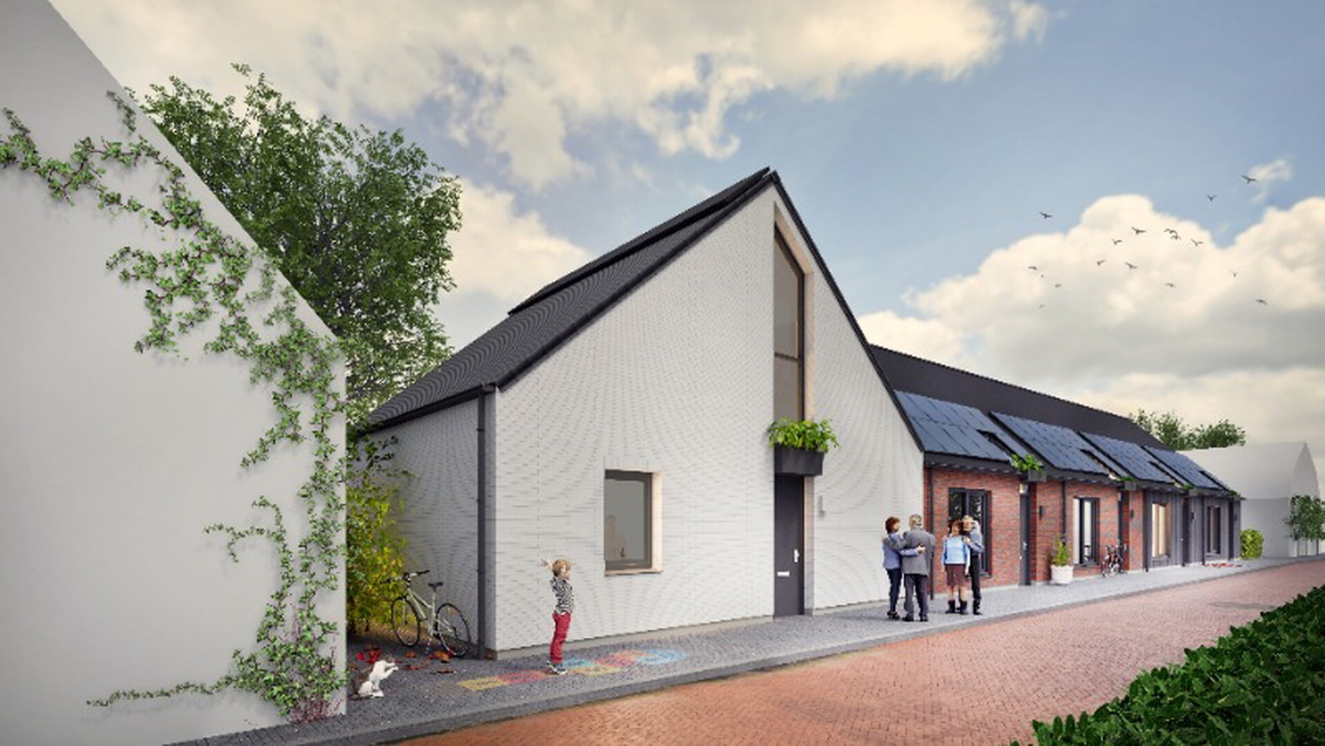 Nieuwbouw in Dreischor