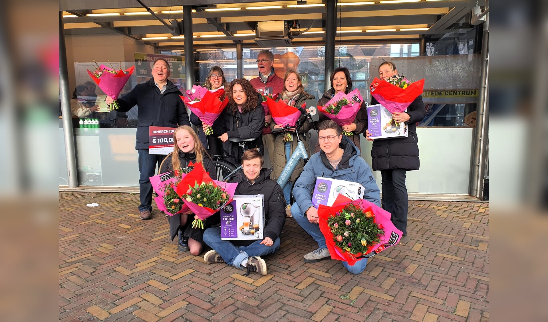 Fraaie kerstactie Platform Ede Centrum levert lachende winnaars op ...