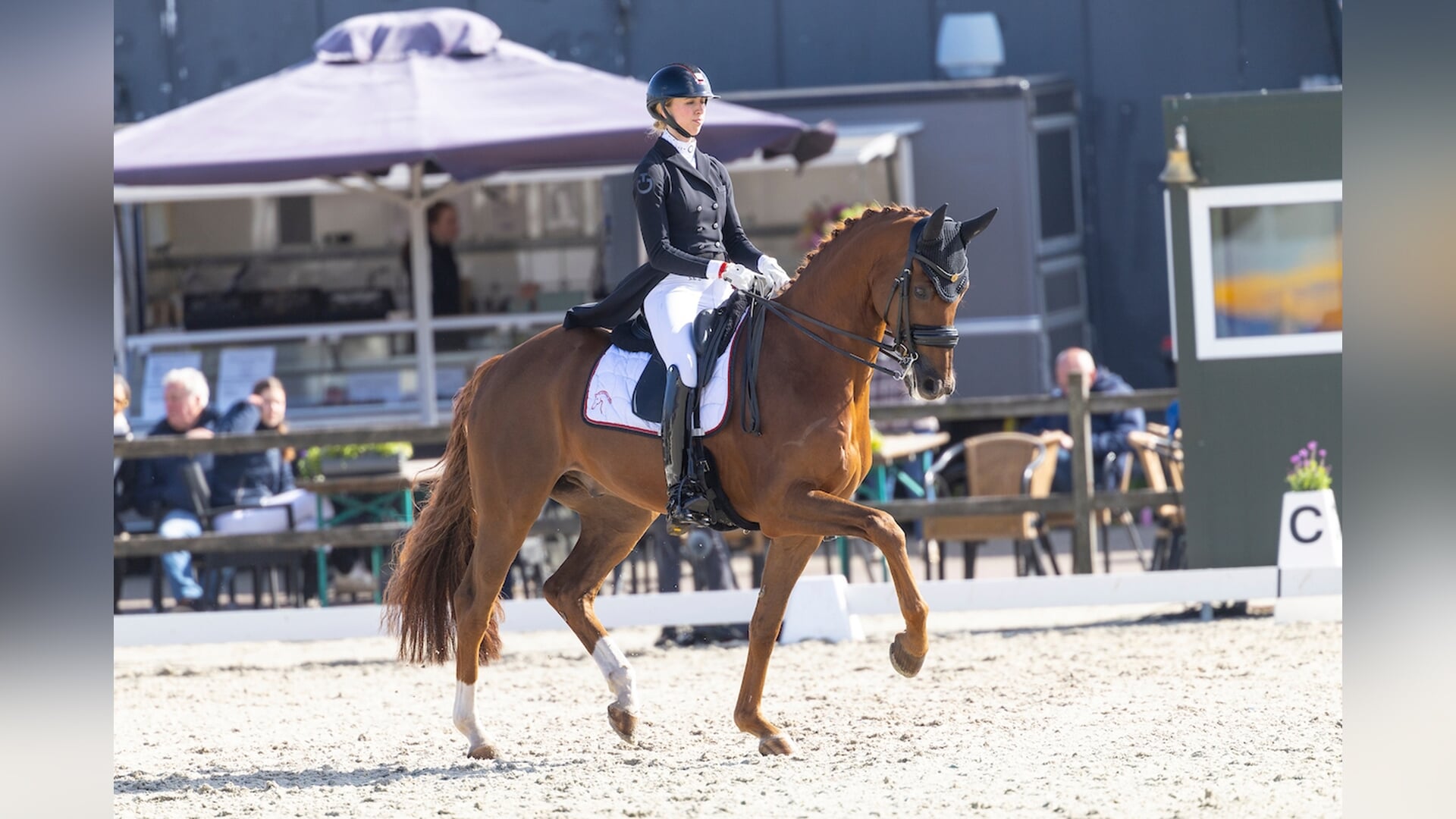 CDI Exloo | Tessa Kole heerst bij de young riders