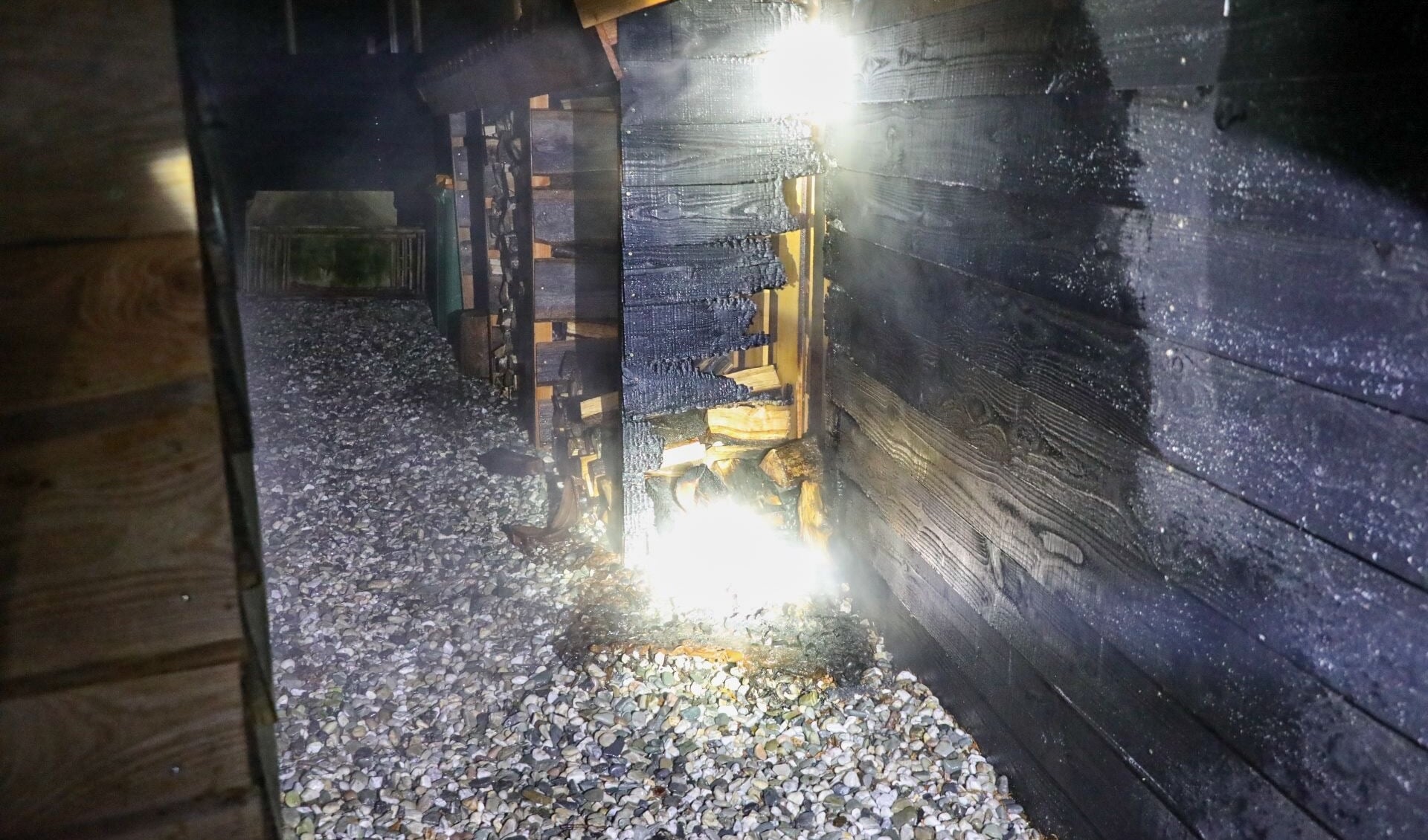 Jongeren voorkomen erger bij brand Harskamp