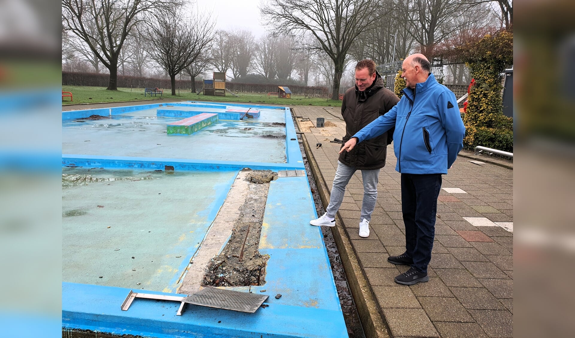 Groot onderhoud bij zwembad De Vrije Slag in Bennekom: ‘Onzichtbaar, maar wel met een fors kostenpla