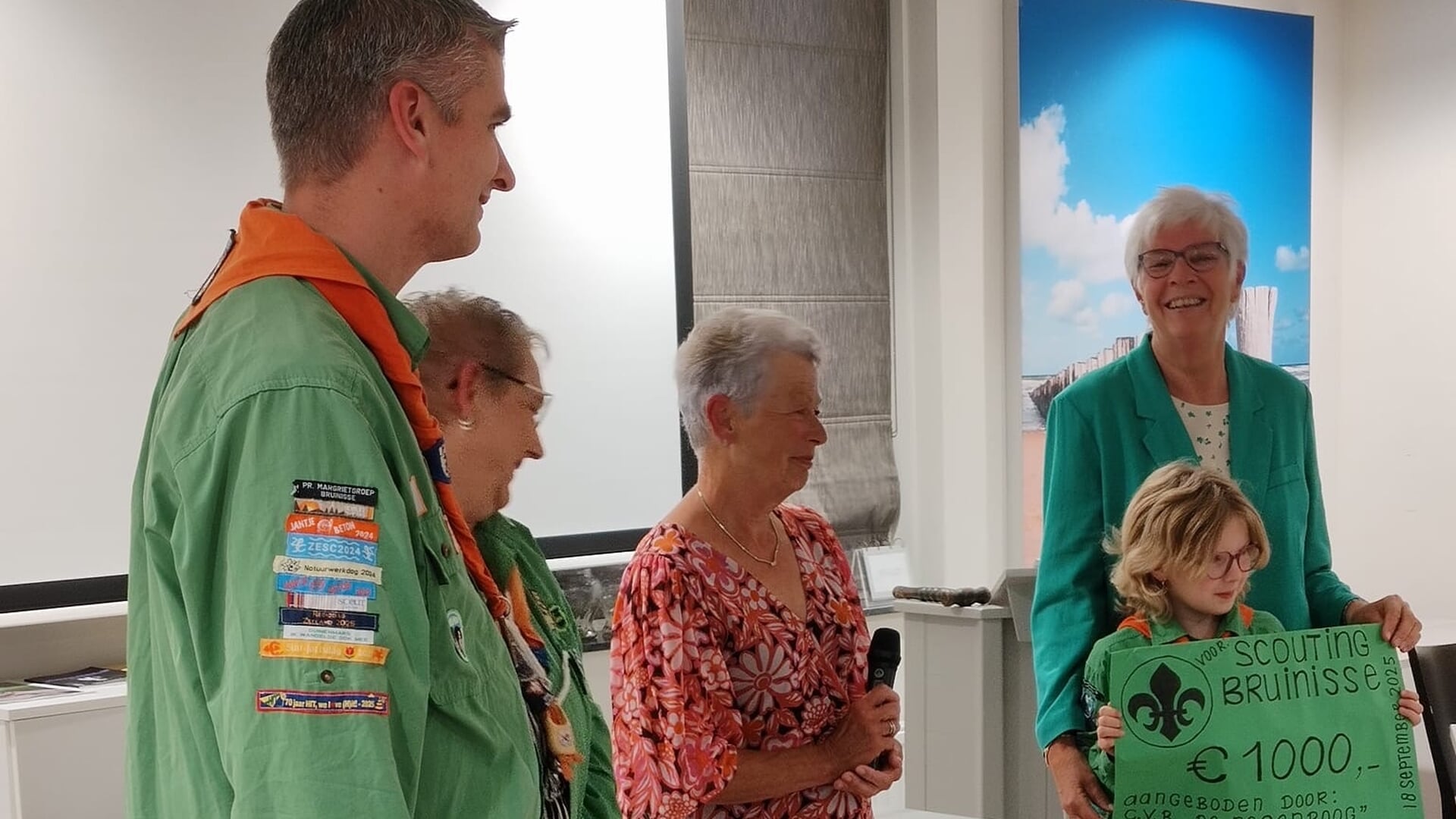 Geld voor Bruse scouting