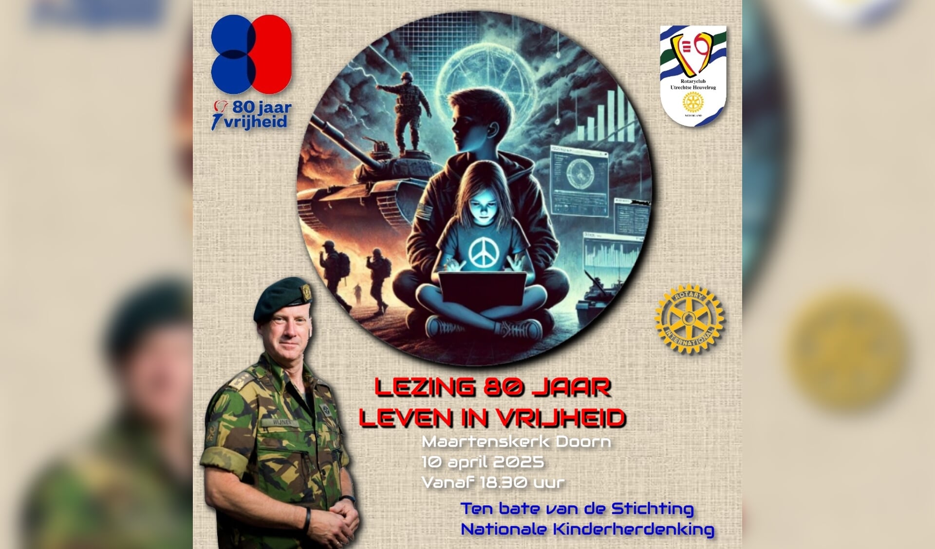 Lezing 80 jaar leven in vrijheid
