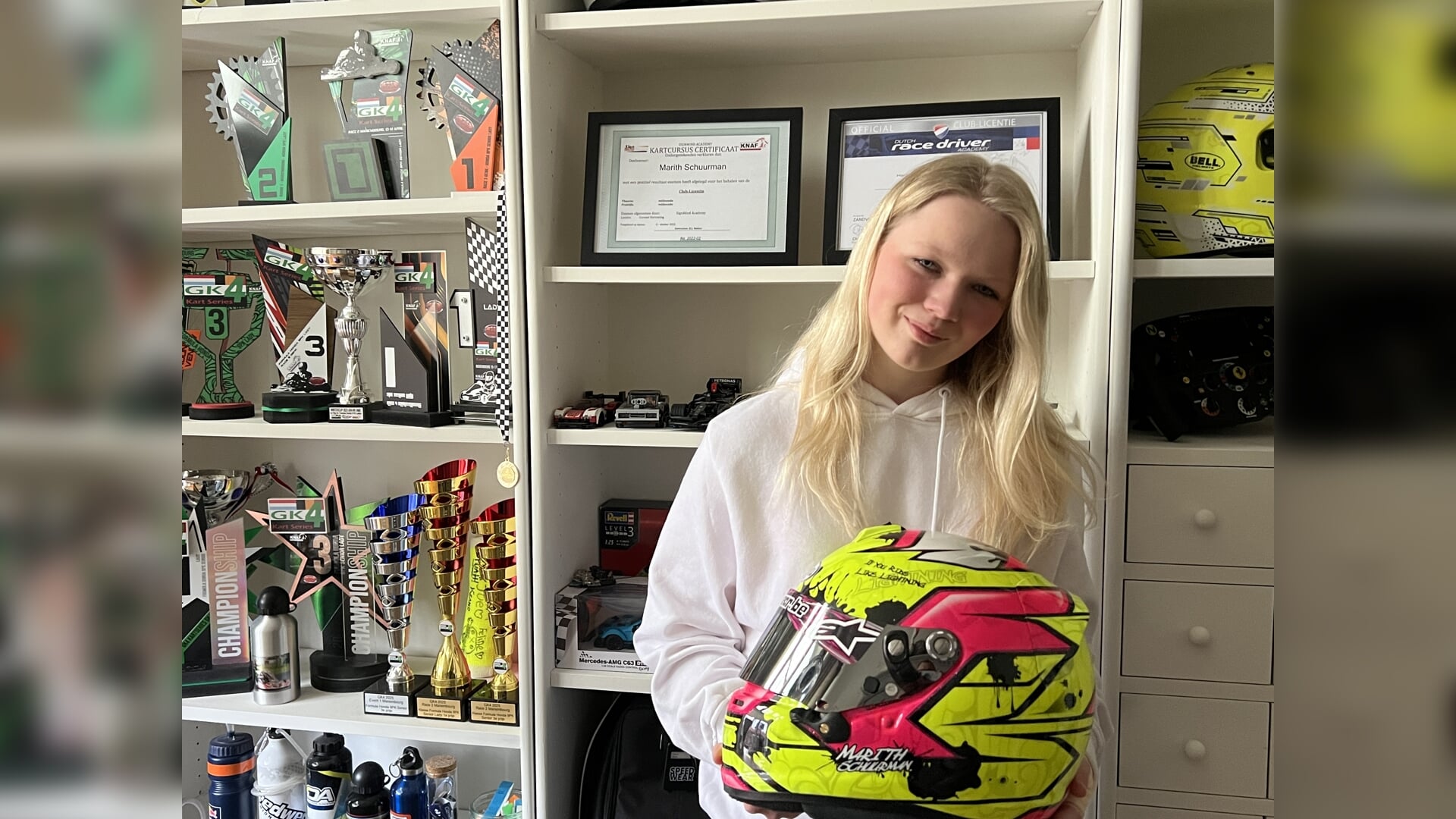 Amerongse Marith Schuurman Geniet In De Kart Maar Als Het Vizier 