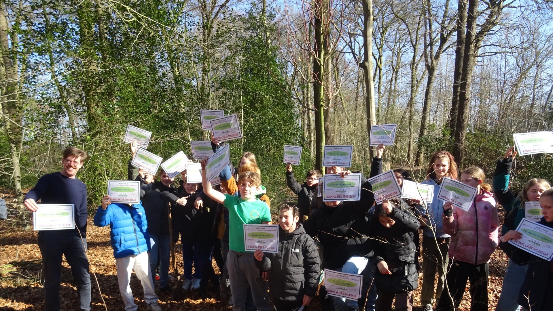 Boomplantdag in Groenekan