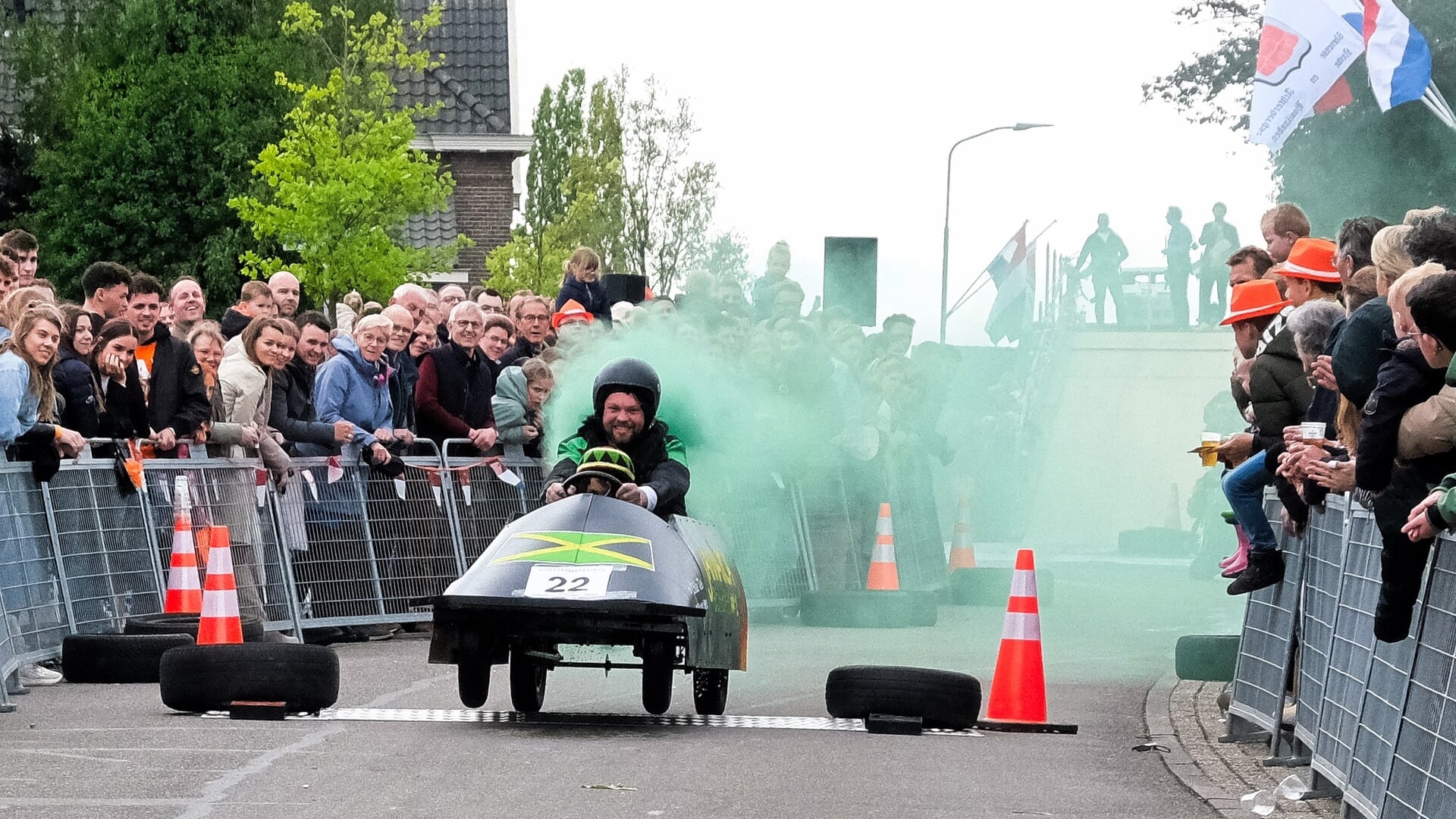 Weer ‘Zeepkistenrace’ op Koningsdag in Achterberg: Rens en Ties Vleeming willen nog een keer de snel
