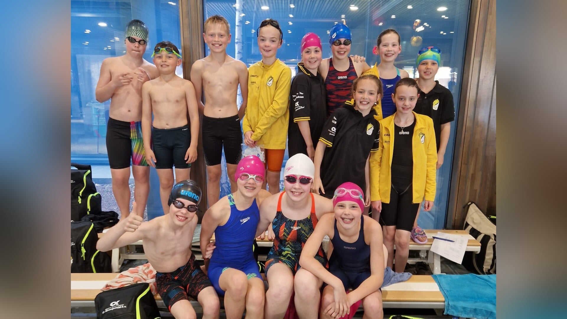 Goede resultaten door jonge zwemmers DWF