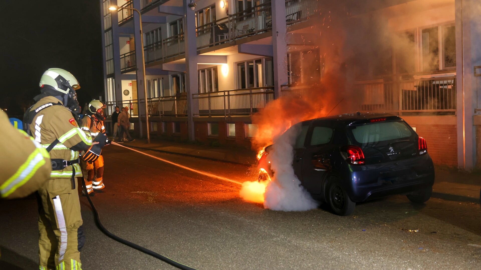 Weer een autobrand in Zeist