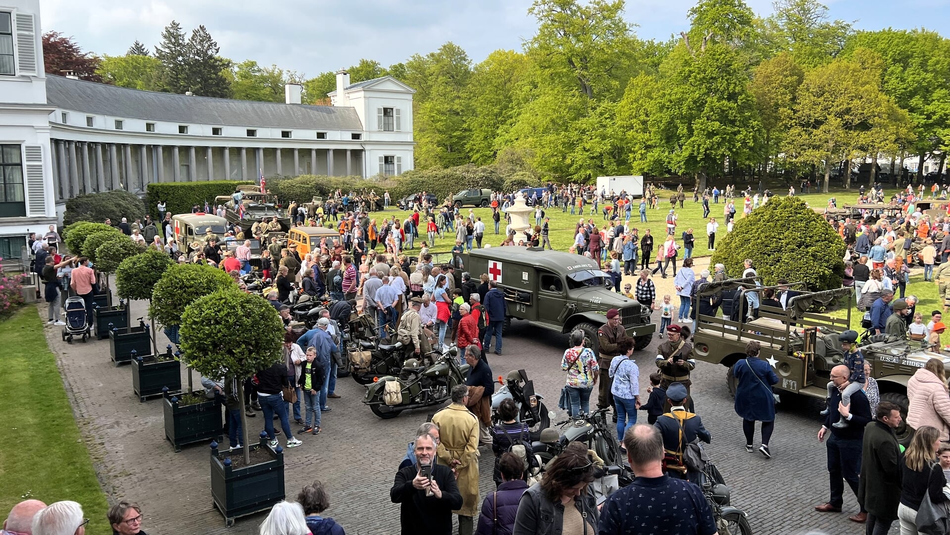 Bevrijdingsfeest Baarn bij Paleis Soestdijk op 5 mei 2025