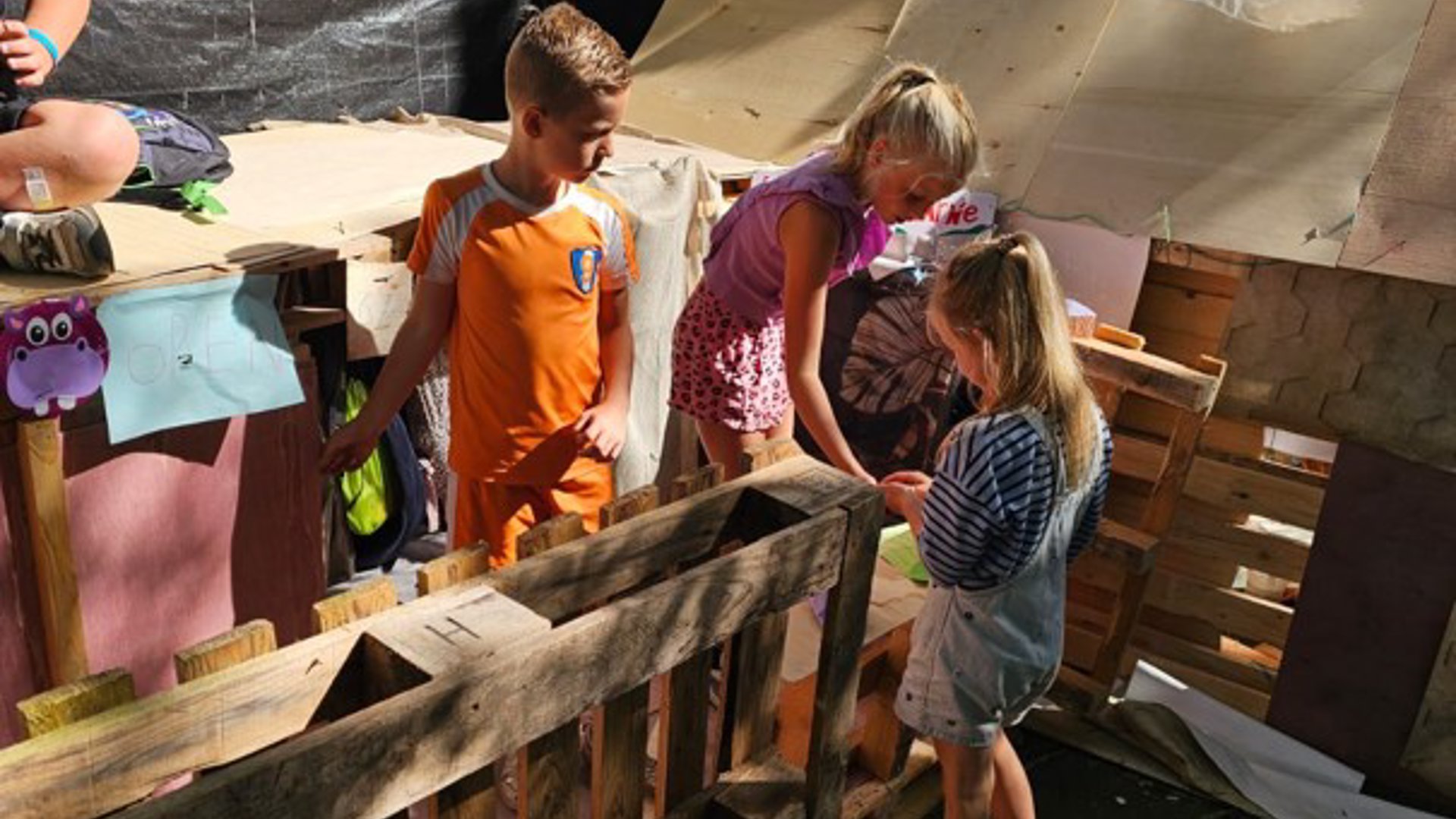 Jungle verrijst tijdens Zomerspelweek in Jubbega