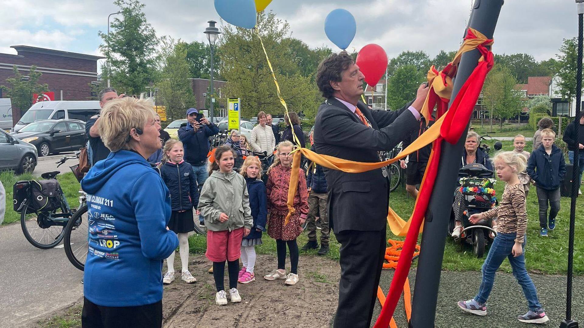 Beweegroute Kernhem feestelijk geopend door burgemeester Verhulst
