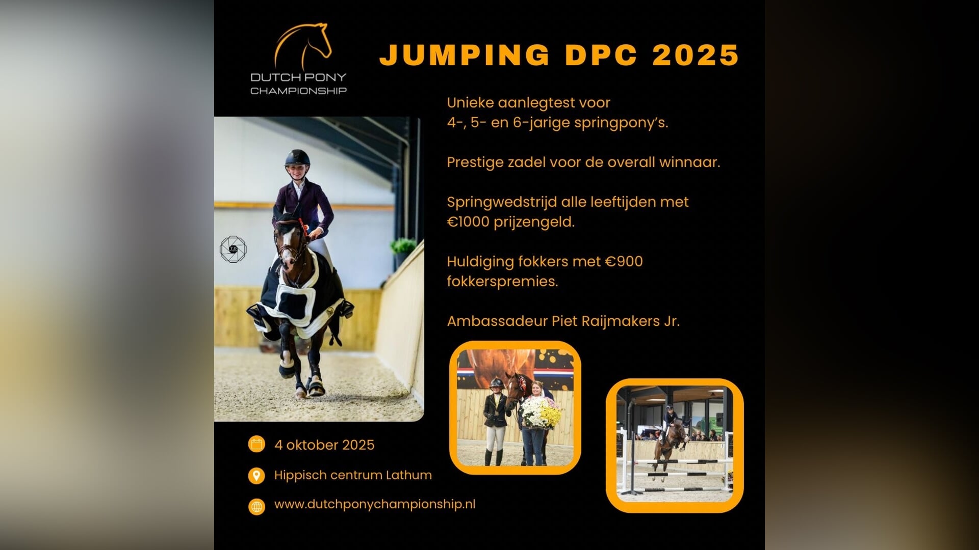 Jumping DPC 2025 belooft spektakel in Lathum met Piet Raijmakers sr. en Joost Siemerink