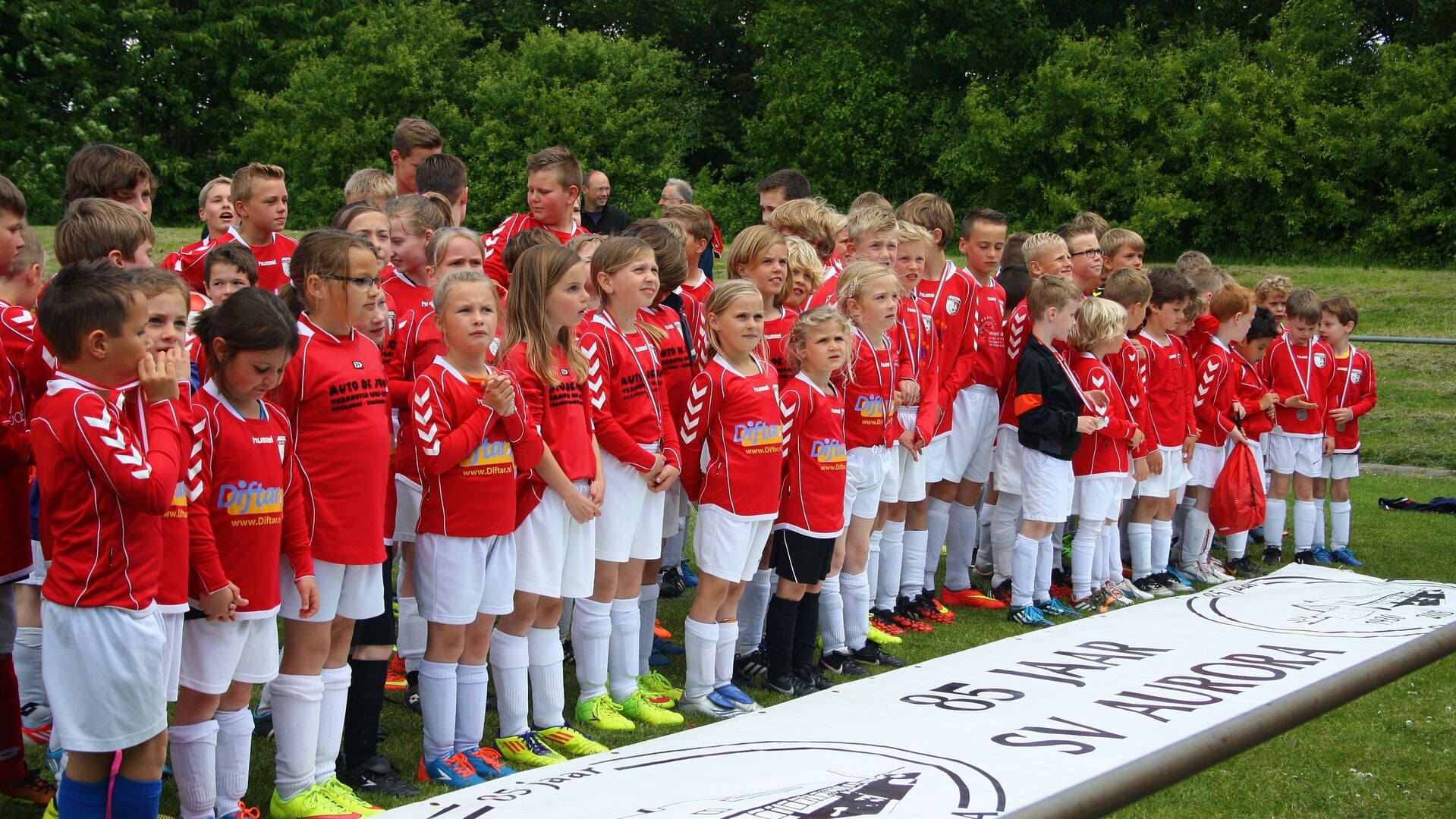 95-jarig bestaan SV Aurora Voetbal in Werkhoven wordt vijf dagen lang gevierd
