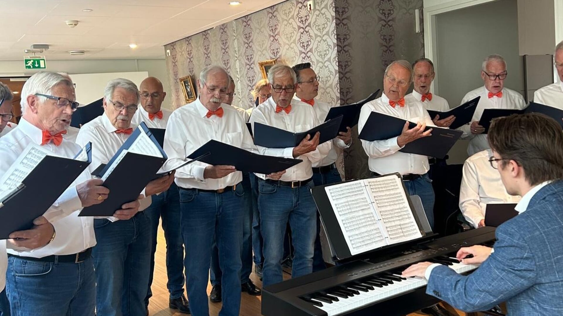 Baarns Mannenkoor zingt over 80 jaar vrijheid