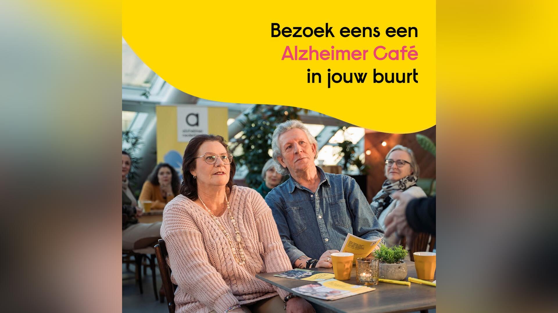 Alzheimer Café in Hardinxveld-Giessendam over leven met diagnose dementie