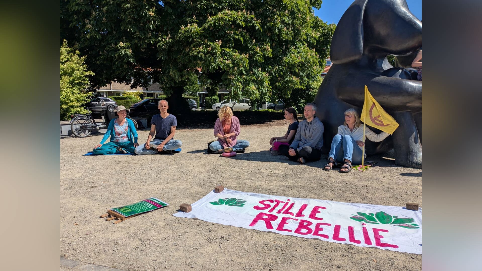 Eerste Stille Rebellie in Zeist op Hogeweg