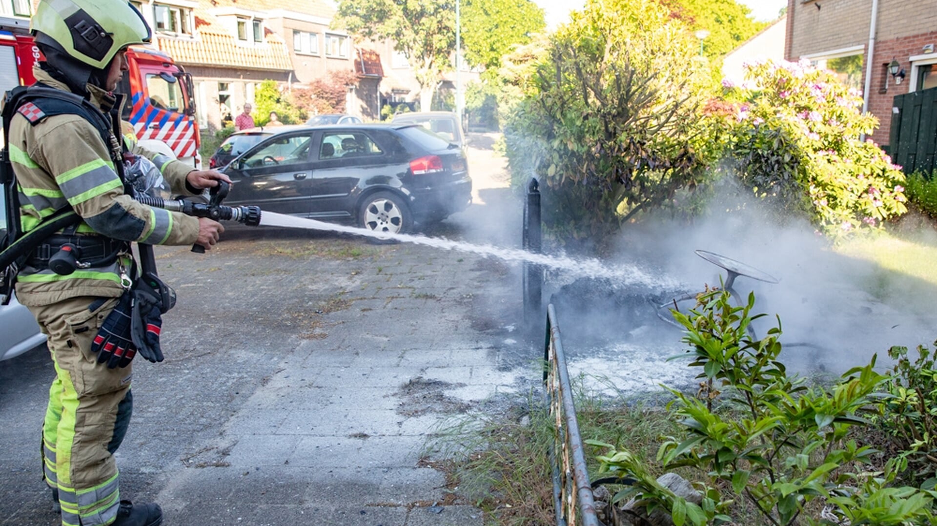 Goede burenhulp bij klikobrand in Baarn