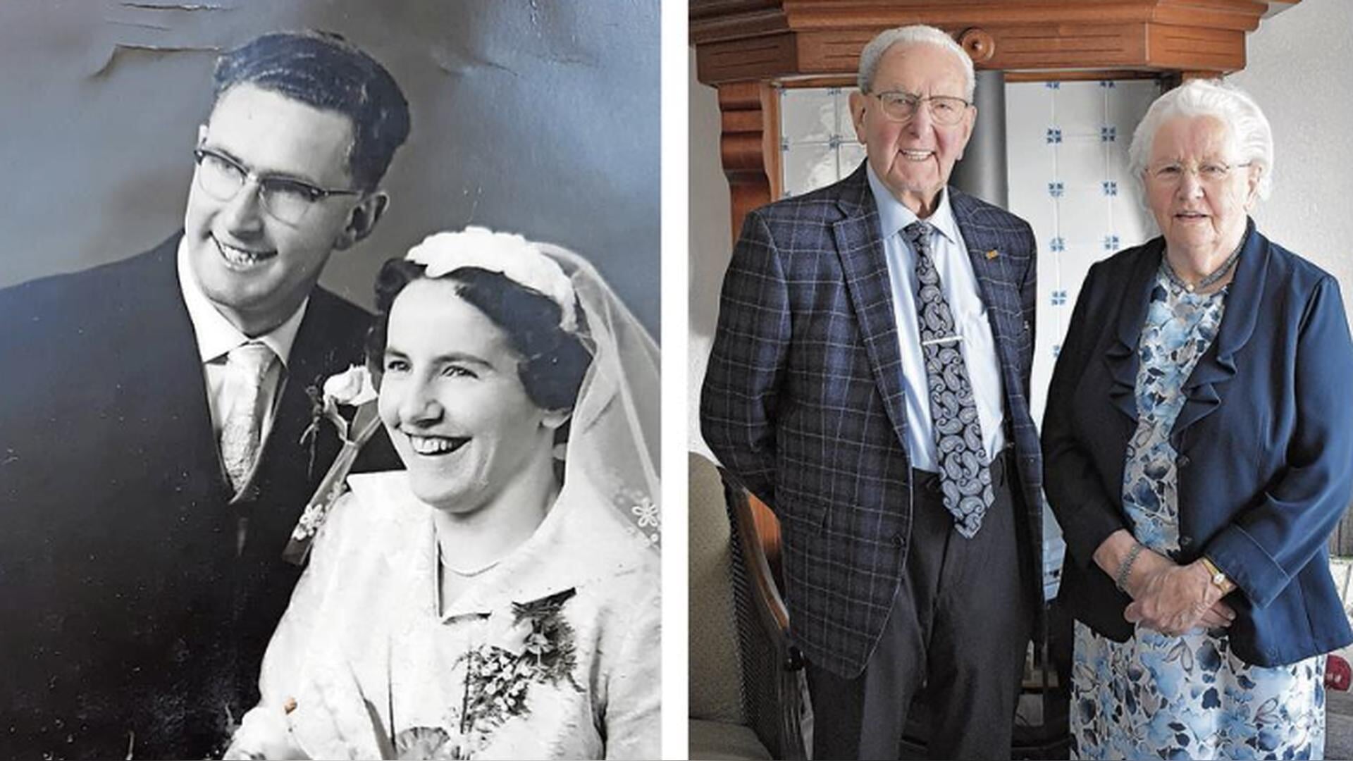 Erris en Jans Pater 65 jaar getrouwd: ‘Groot wonder dat we dit samen mogen beleven’