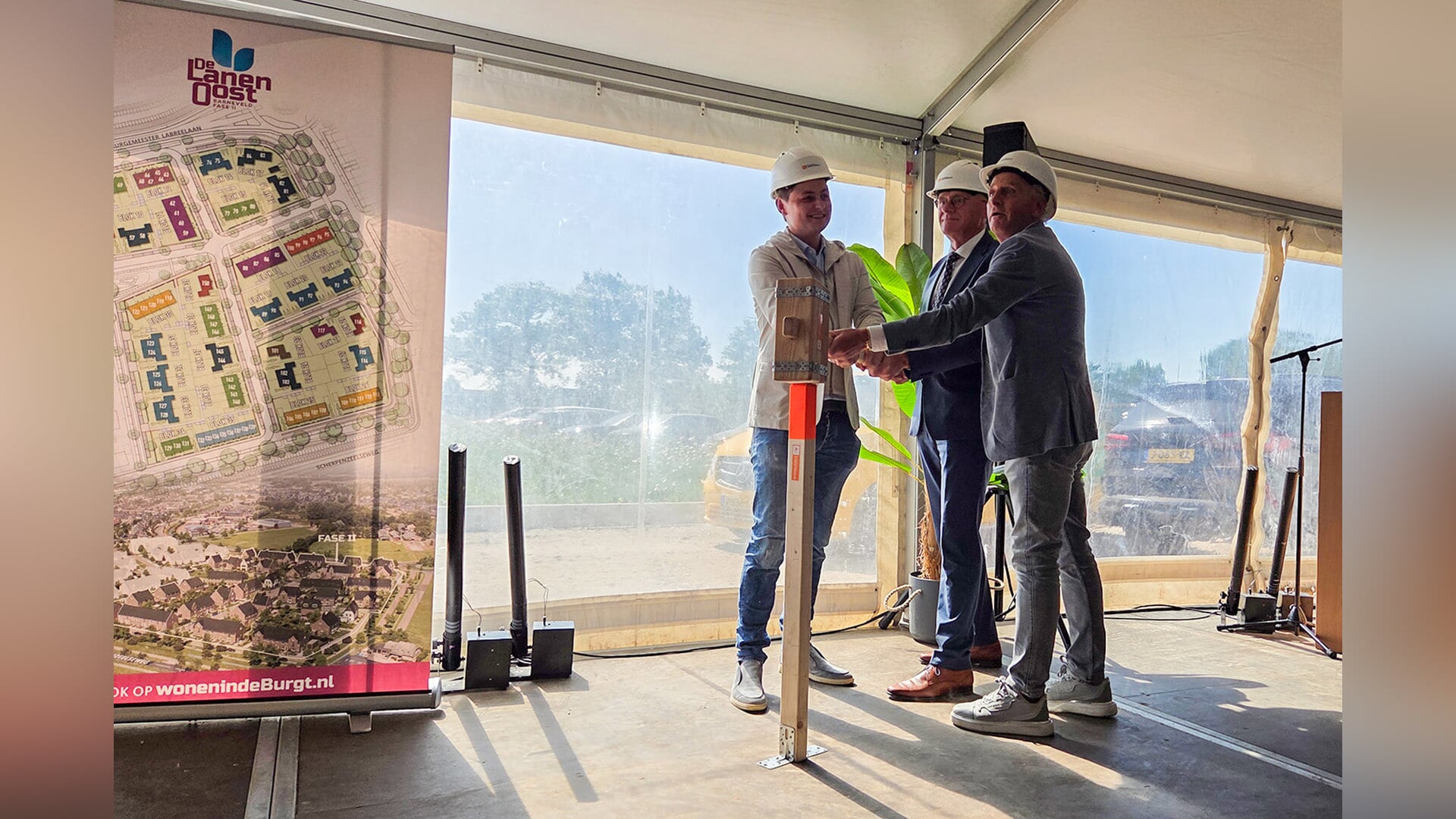 Start bouw De Lanen Oost fase II Barneveld