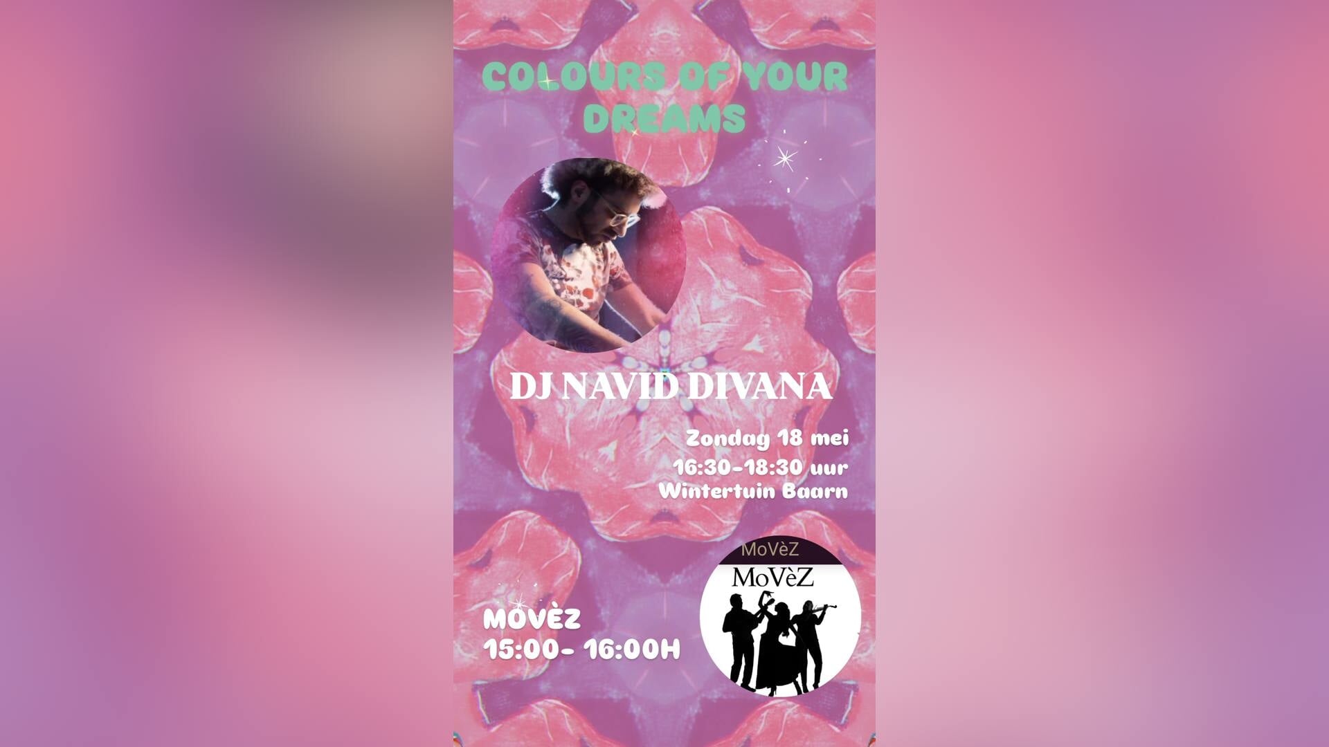 Tweede Editie Colour of your Dreams, Ecstaticdance en Movèz in Baarn