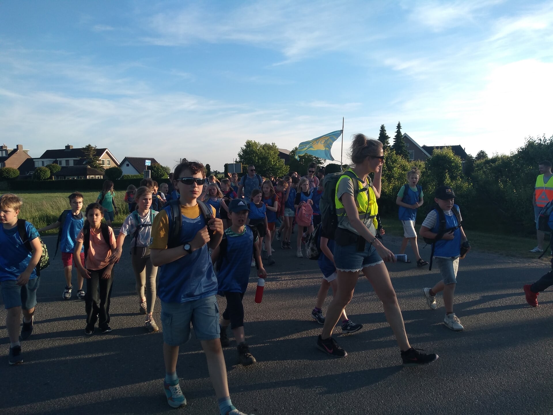 Enthousiasme groot en tempo hoog bij deelnemers Avondvierdaagse Bunnik, Odijk en Werkhoven