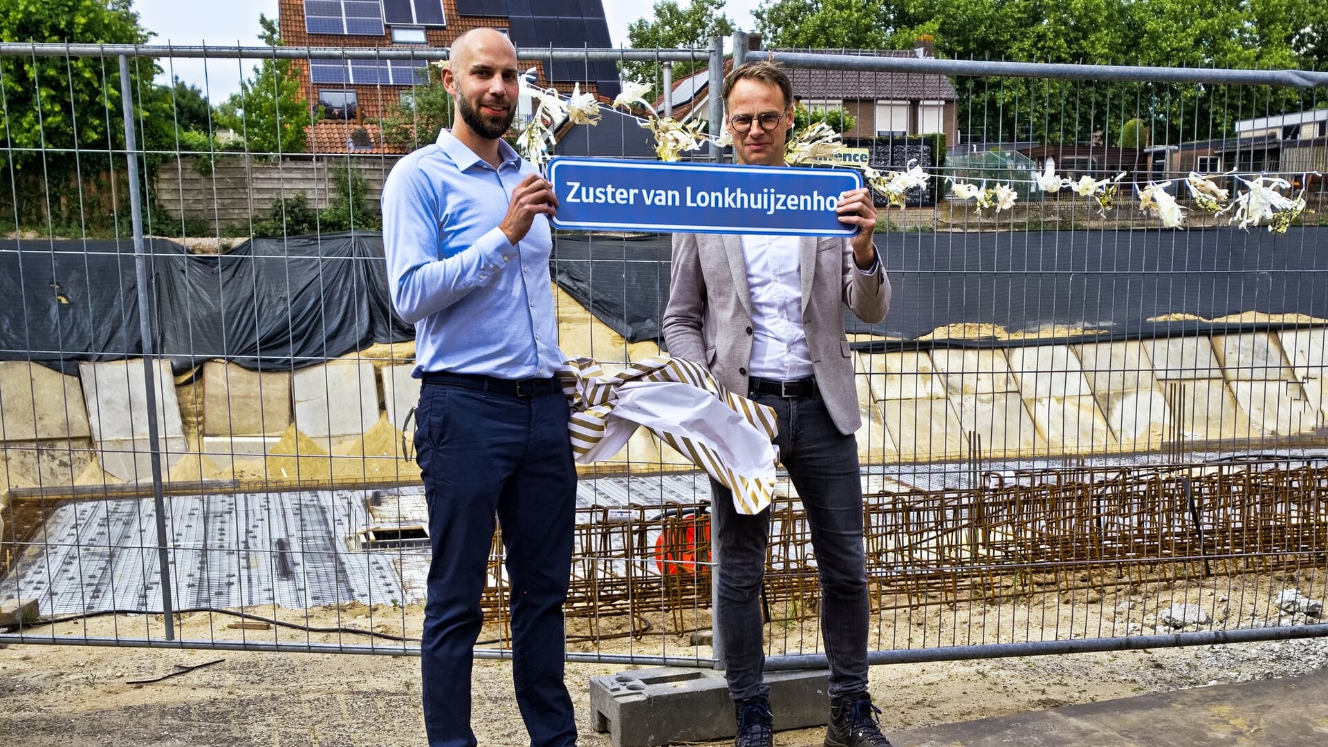 Feestelijk moment bouw nieuw gezondheidscentrum Rhenen
