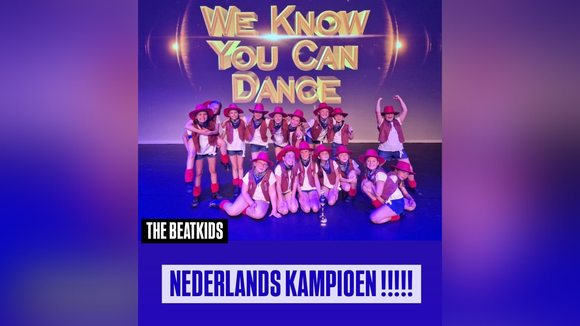 The beatkids zijn Nederlands kampioen!!