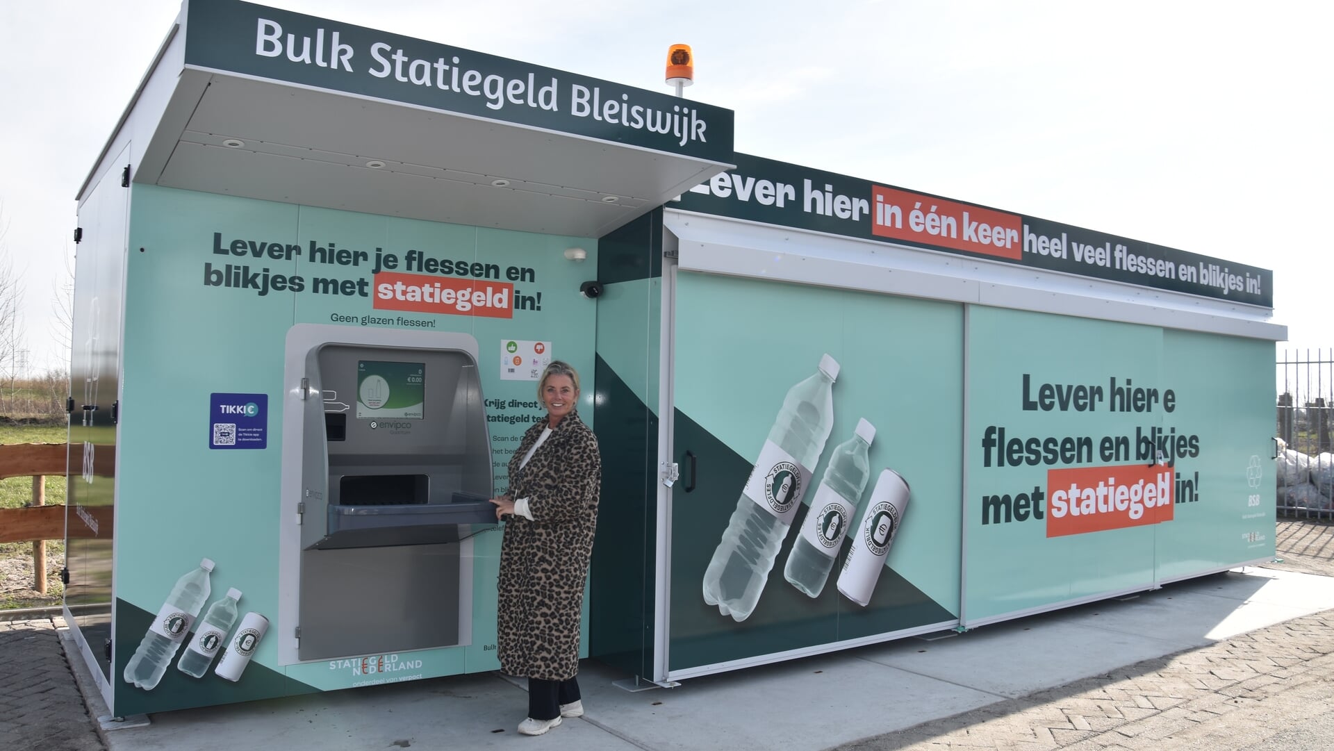 Snel en eenvoudig statiegeld inleveren met de Bulk Statiegeldautomaat
