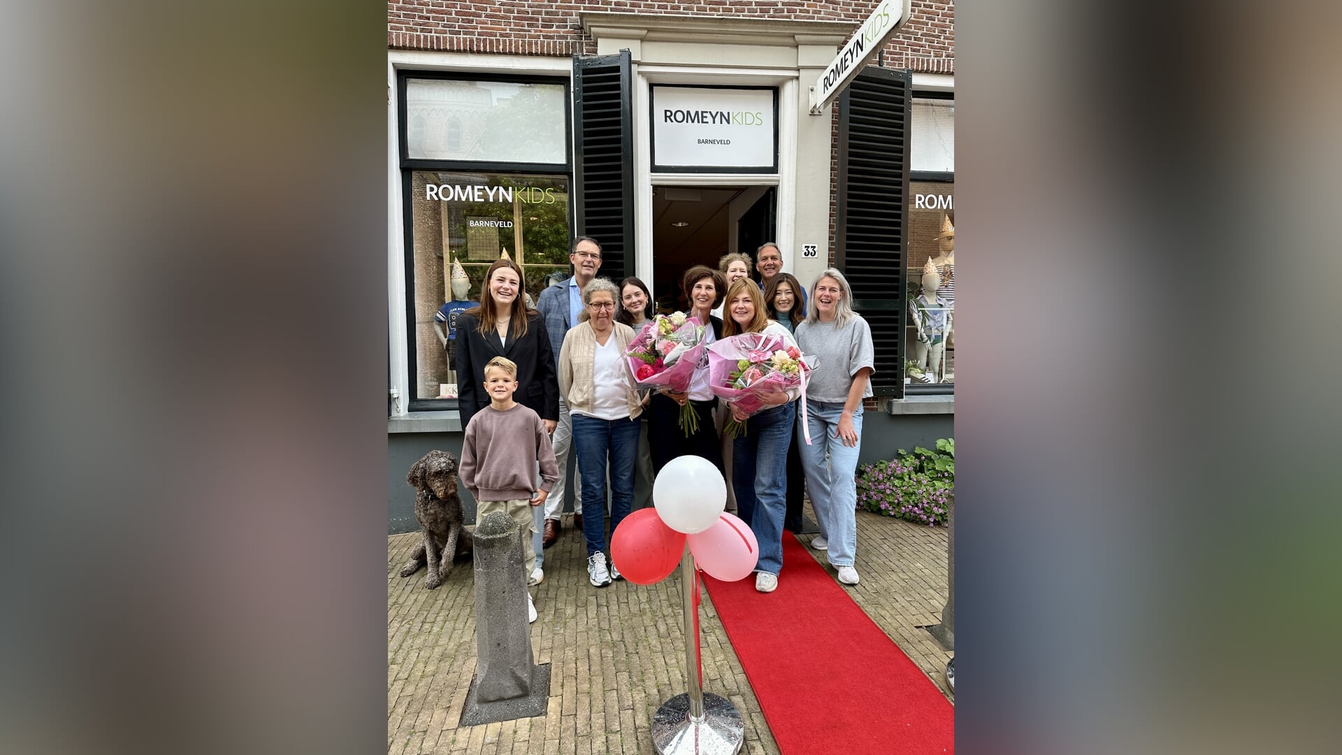 Twee vrolijke jubilarissen bij Romeyn Kids