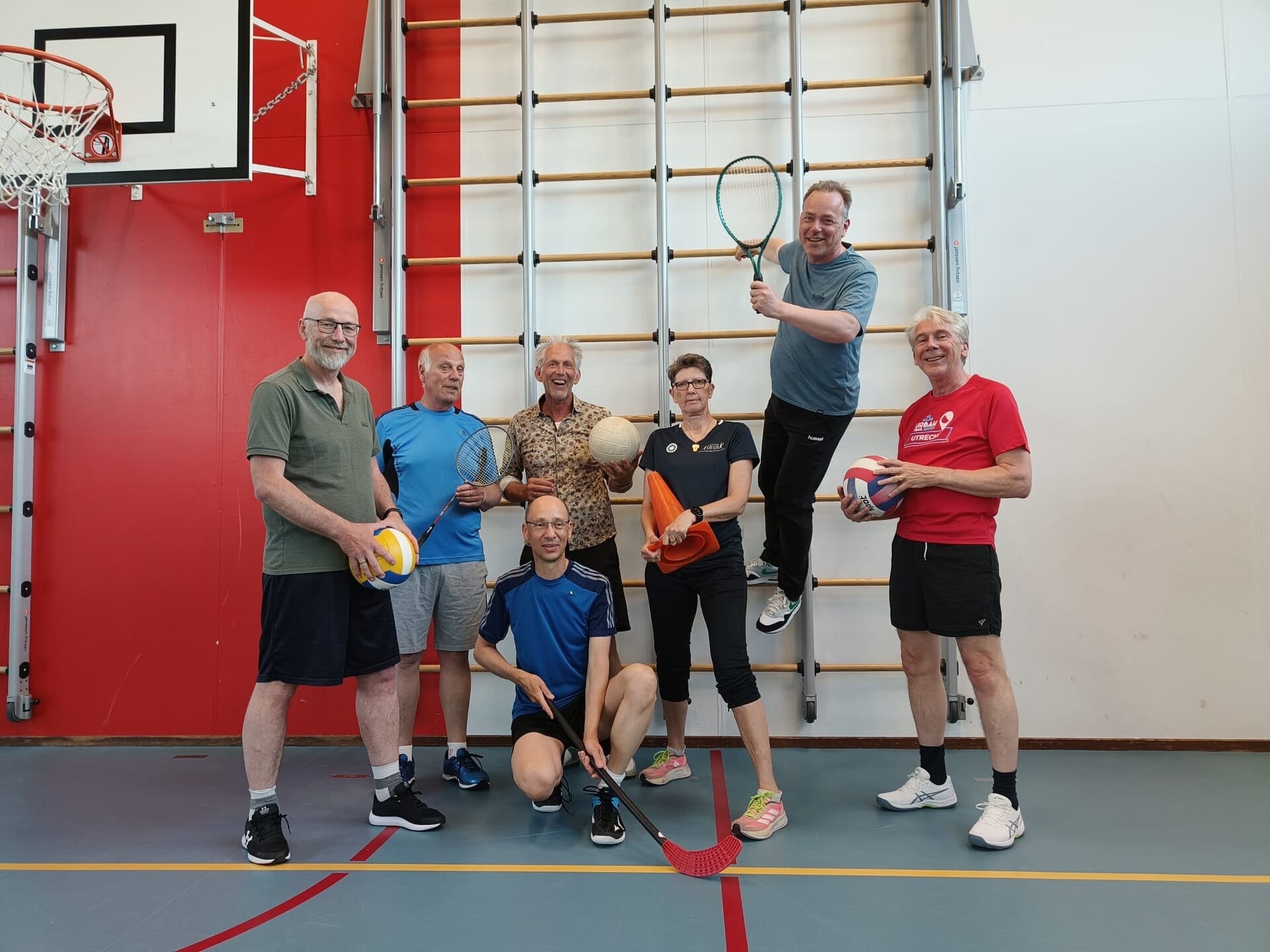 Dynamische sportavonden voor mannen in De Spoorslag in Baarn