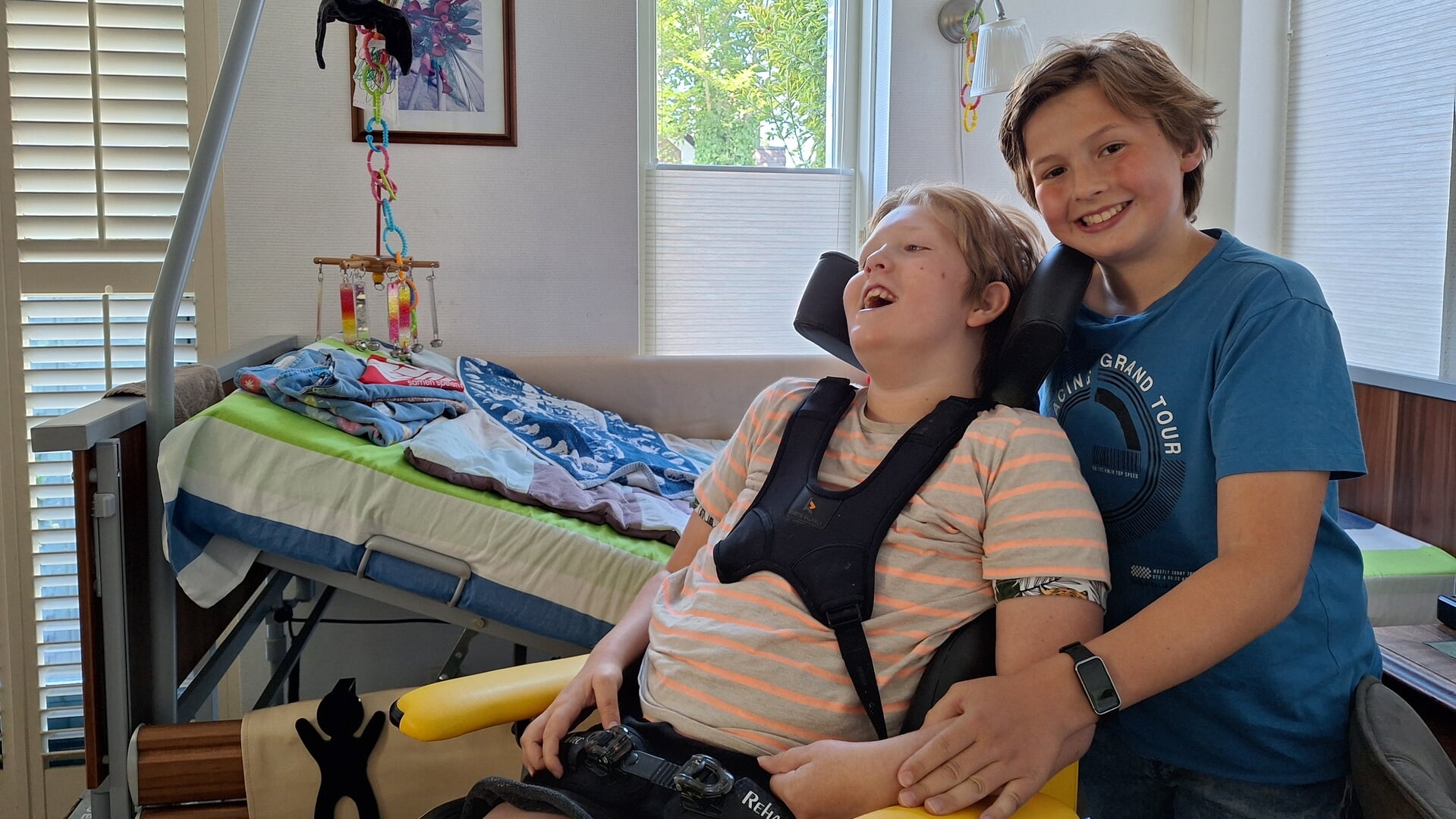 Week van de Jonge Mantelzorger in Leusden: ‘Ik weet niet beter, Dylan is gewoon mijn grote broer’