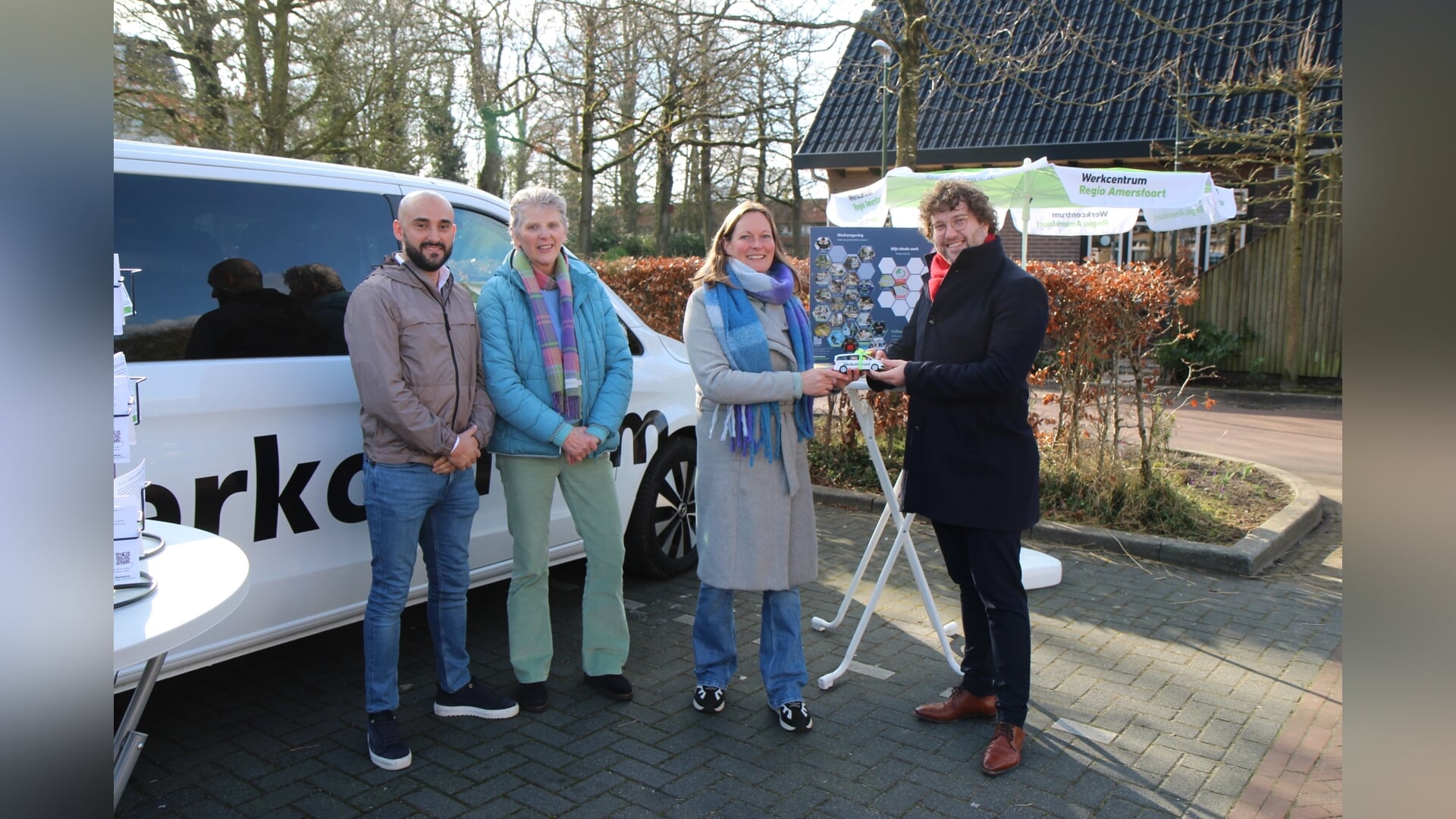 Bus Werkcentrum regio Amersfoort in Woudenberg