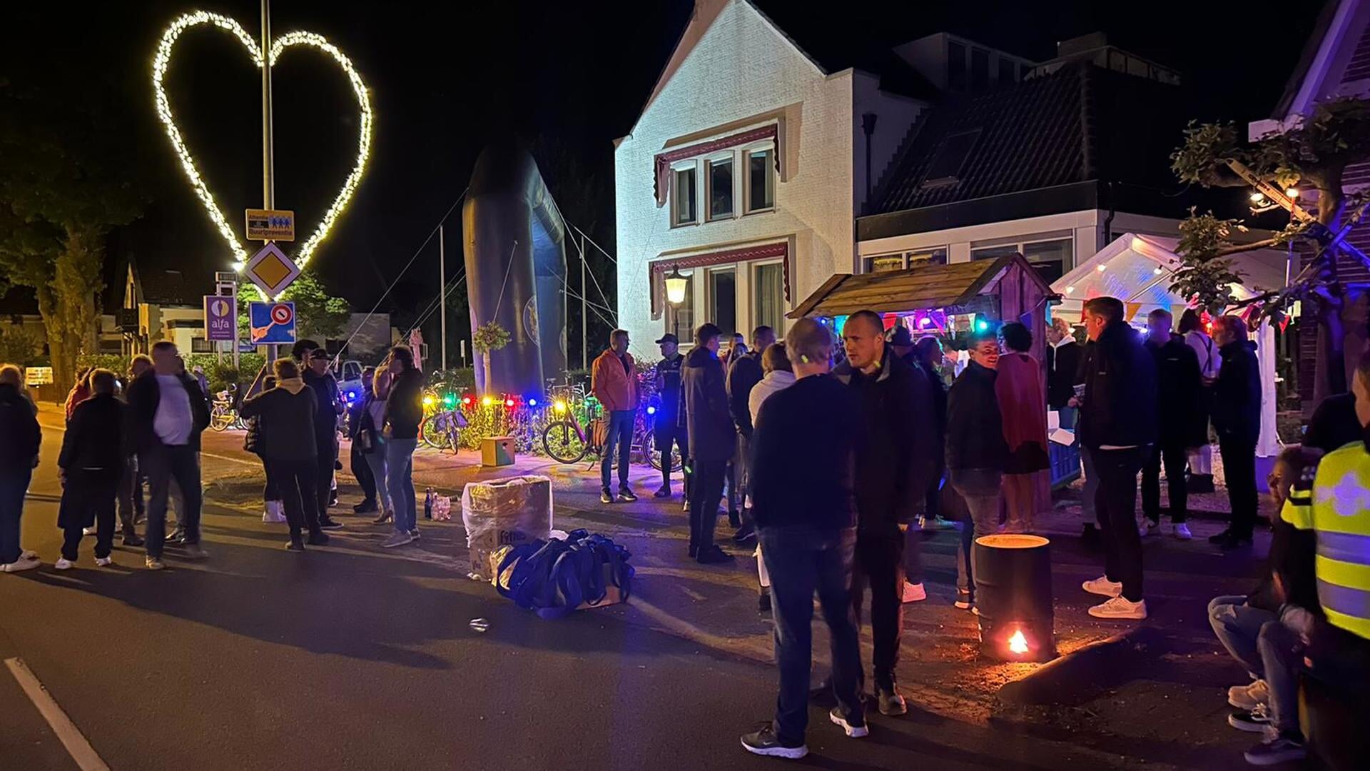 Lichte sneeuwbuien in juni