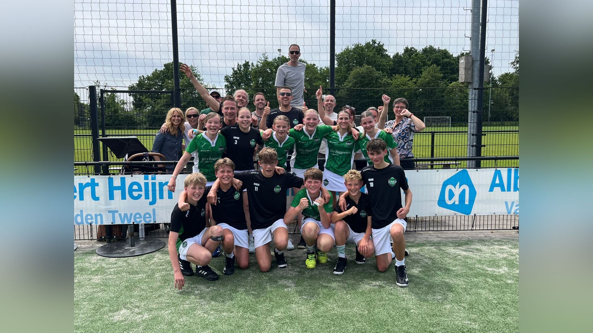 Korfballers DVO/TRANSUS C2 kampioen: plaatsen zich voor NK eerste klasse