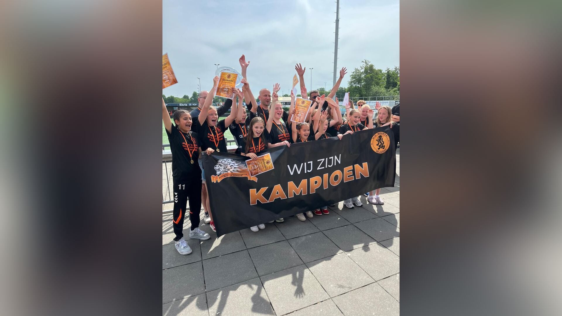 Sparta Nijkerk MO13-1 kampioen!
