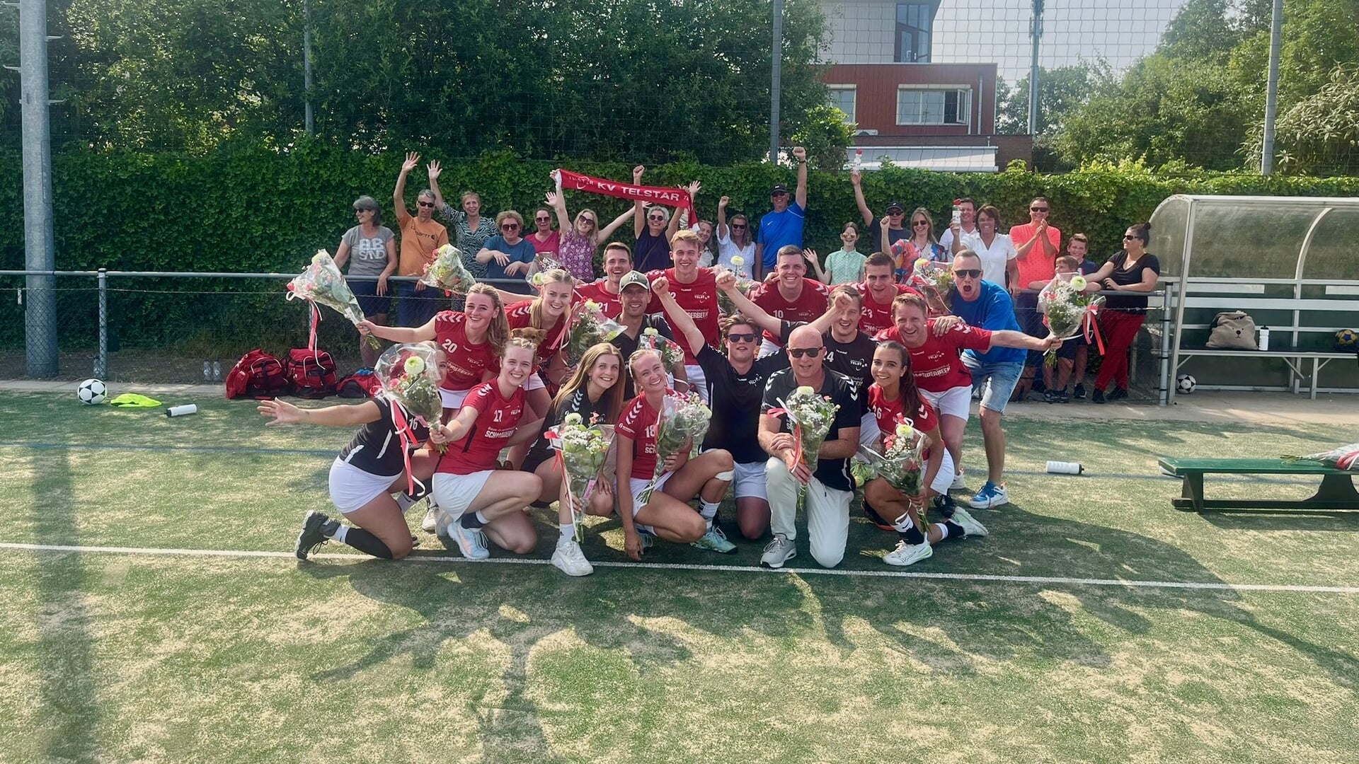 Telstar/Schoonderbeek 1 pakt kampioenschap na zenuwslopende wedstrijd