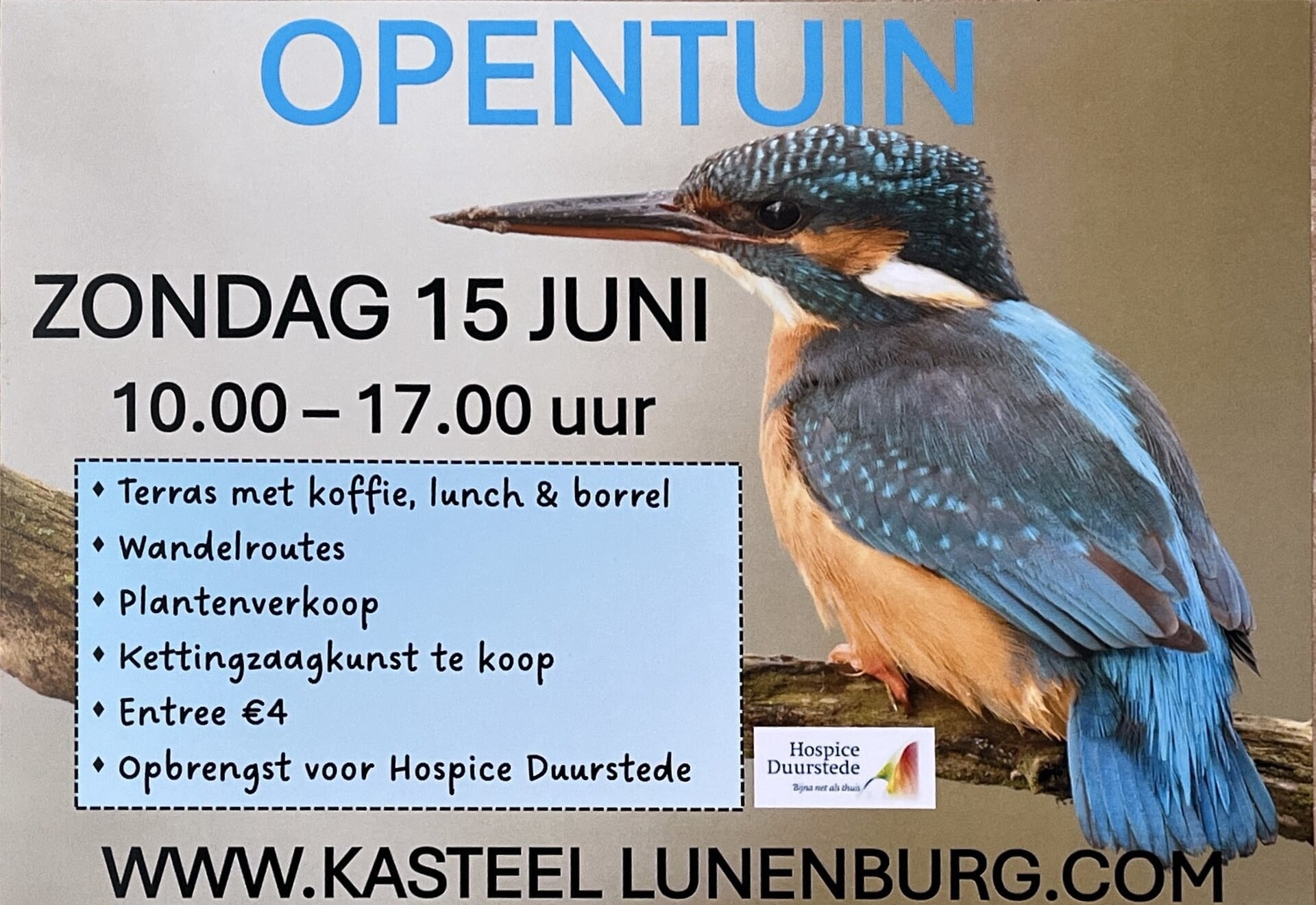 Opentuin-dag op Kasteel Lunenburg