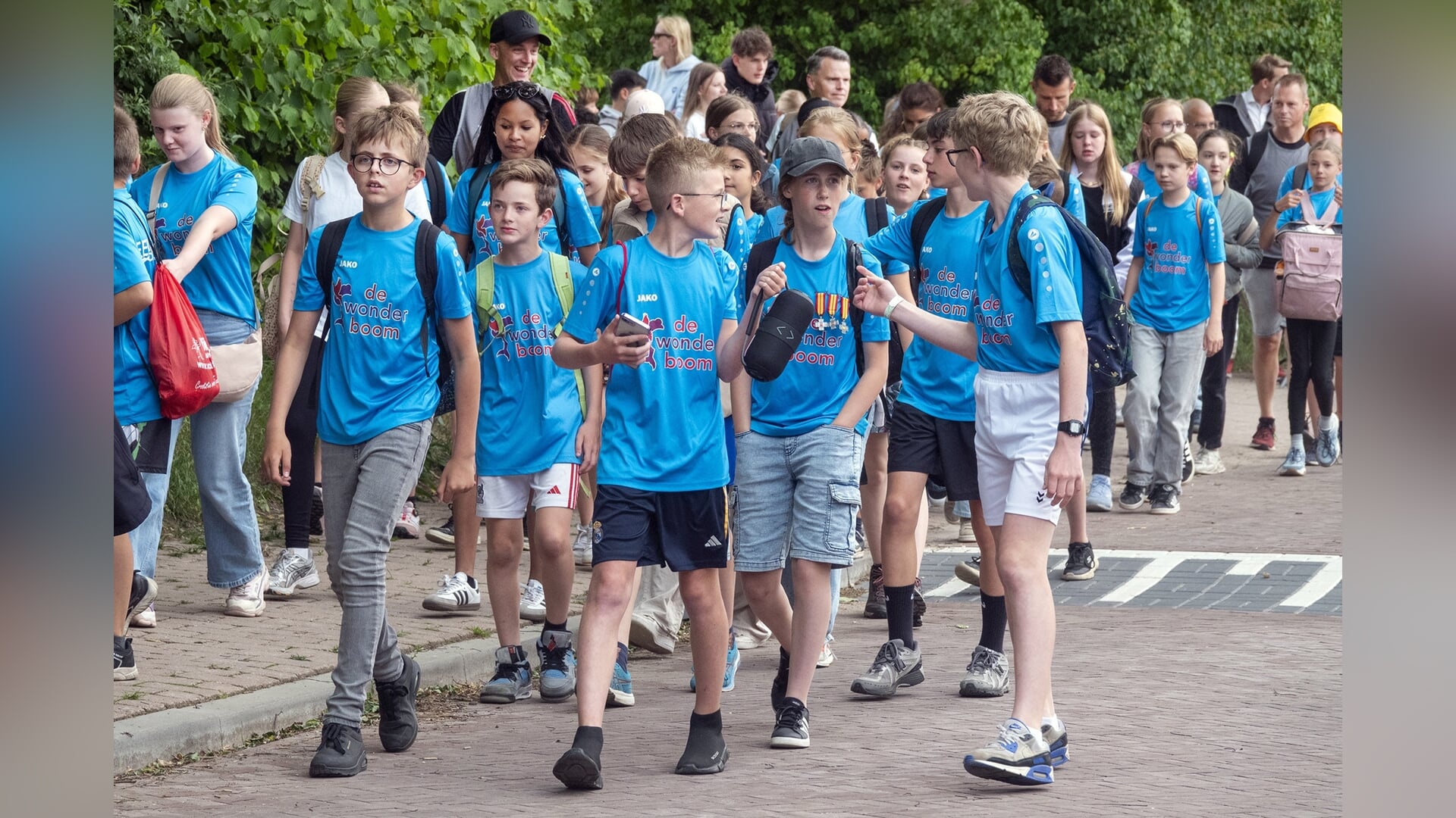 Start 40ste editie Avondvierdaagse Hoogland