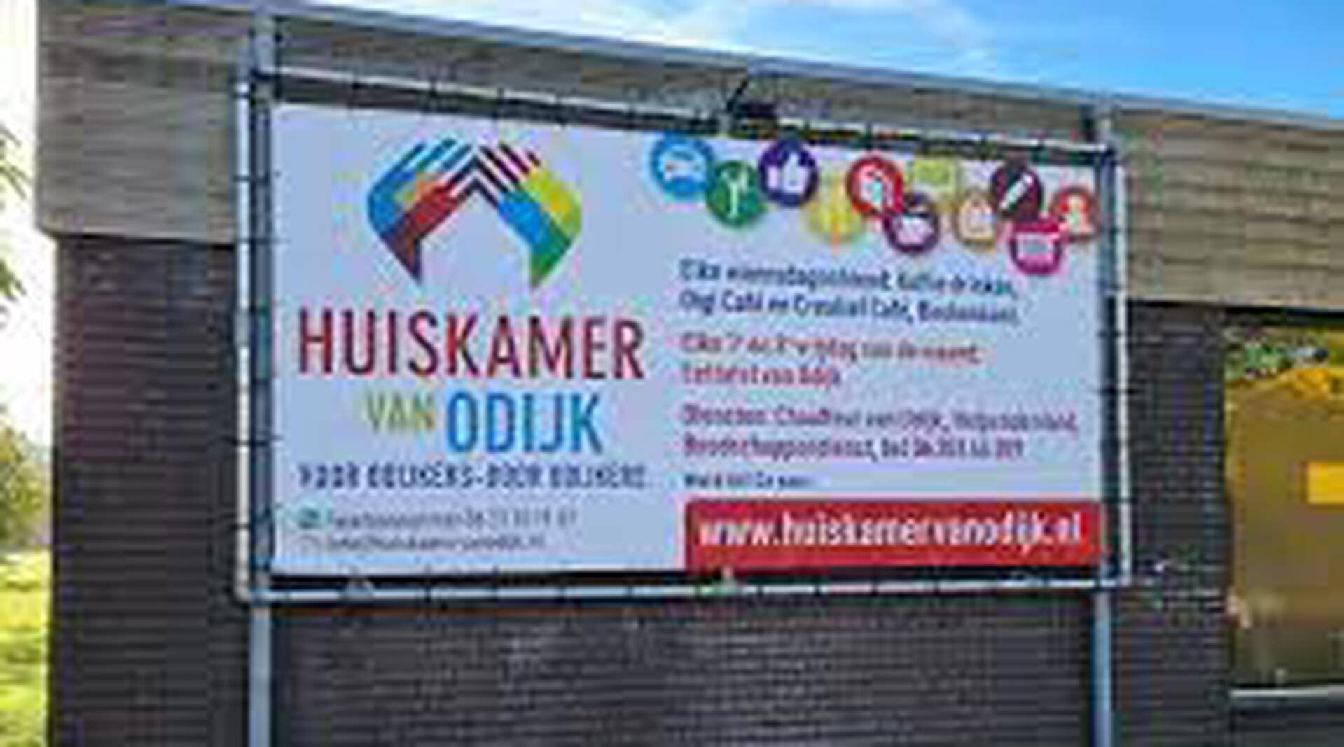 Project Kunst door de brievenbus in Huiskamer van Odijk