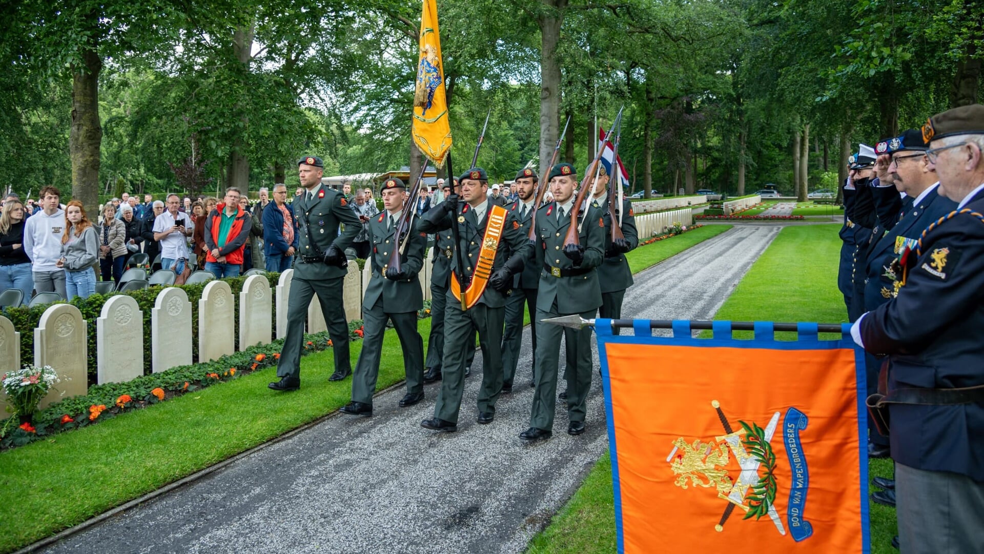 Herdenking op Grebbeberg en lezing Bob Latten: ‘Soldaten verdienen erkenning en waardering’