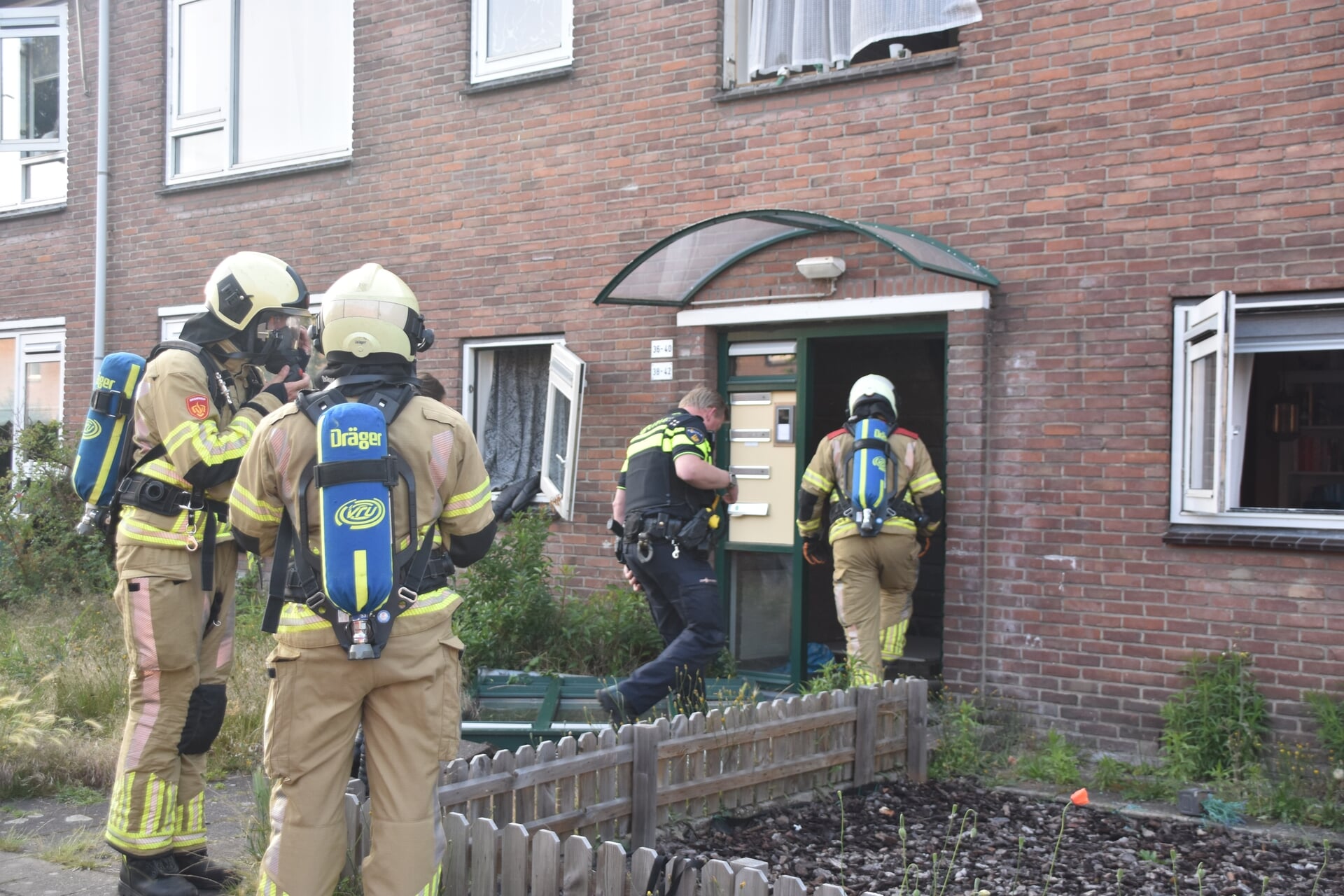 Schade aan woning in Soest door vuurwerkexplosie