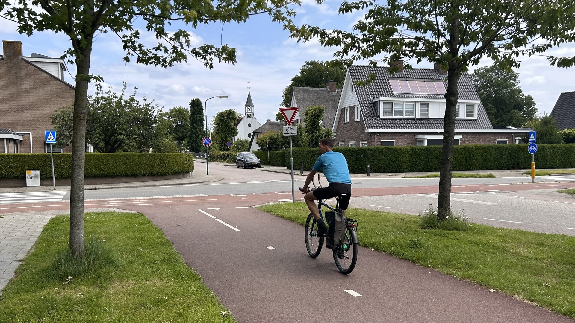 Gemeente wil kruising van de Zeisterweg met de Singel in Odijk veiliger maken