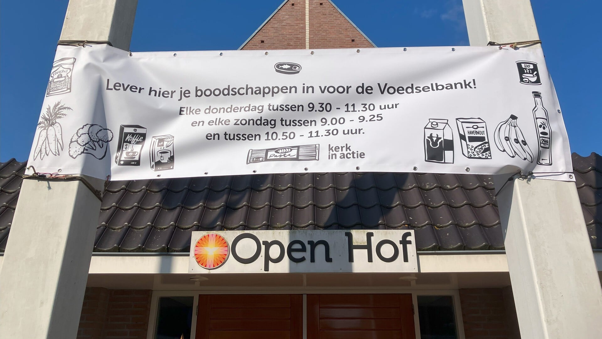 Extra inleverpunt Voedselbank