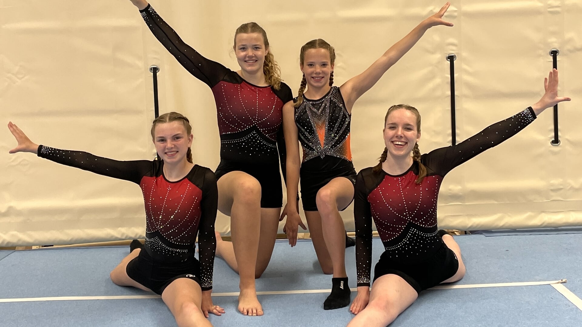Turnsters OKK Hardinxveld in districtfinale in Rotterdam