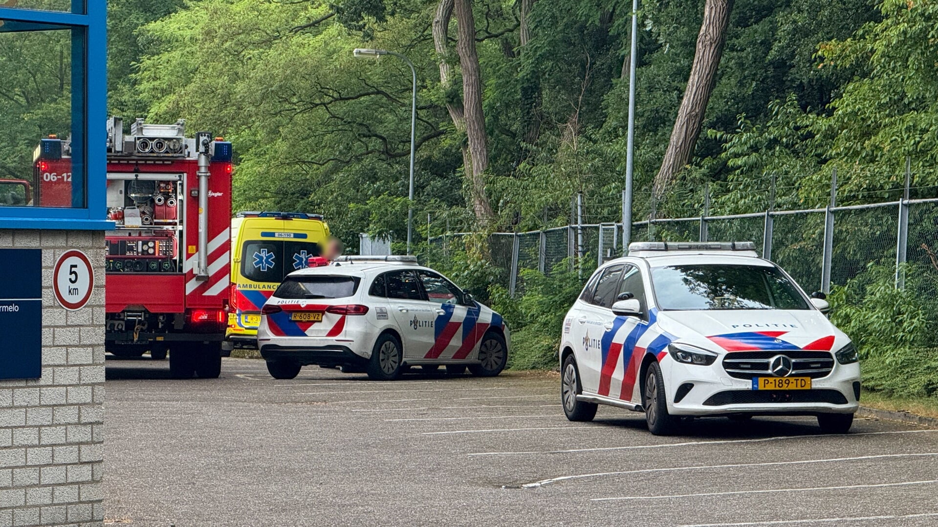 Ernstig bedrijfsongeval op Herderlaan in Ermelo
